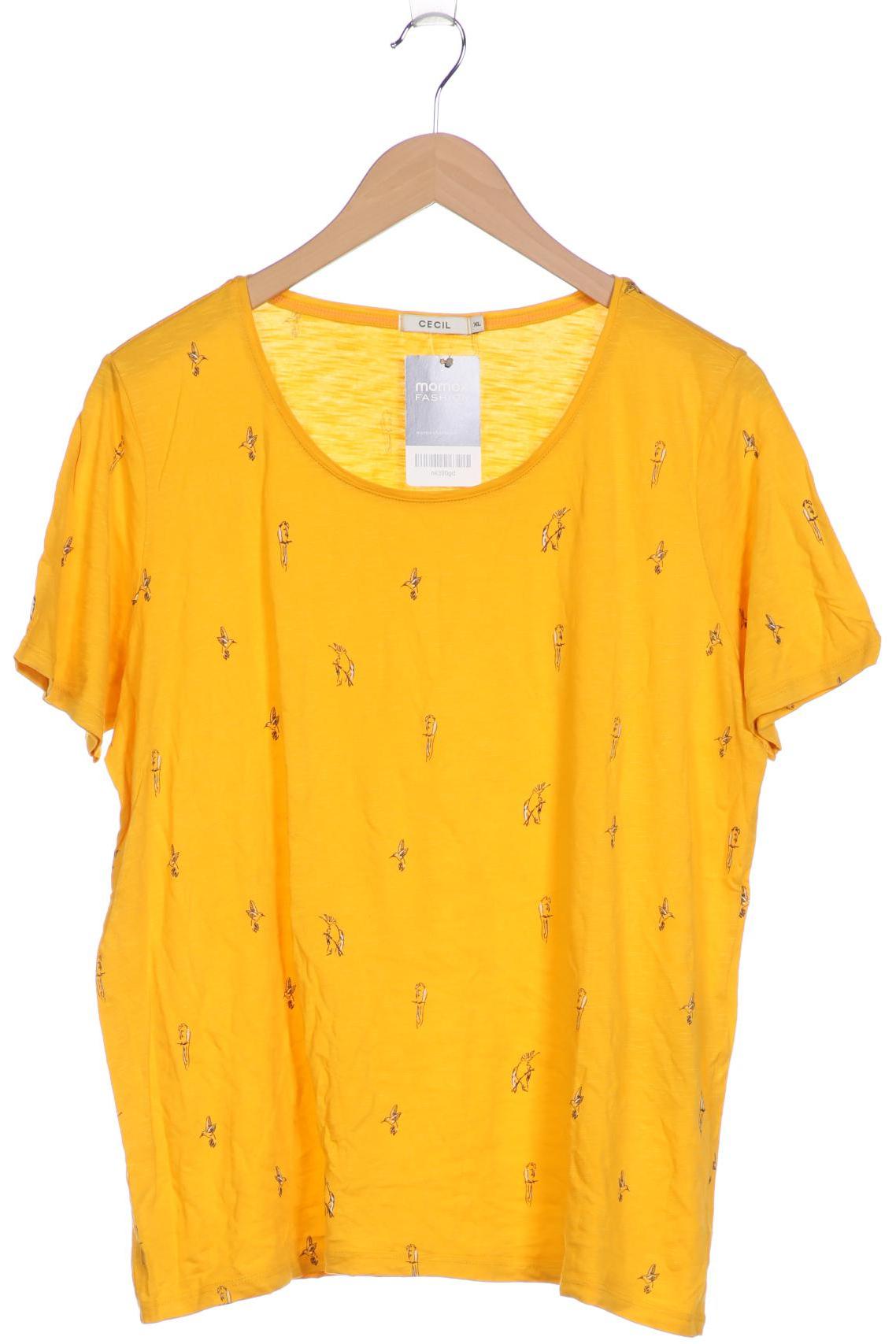 

Cecil Damen T-Shirt, gelb, Gr. 44