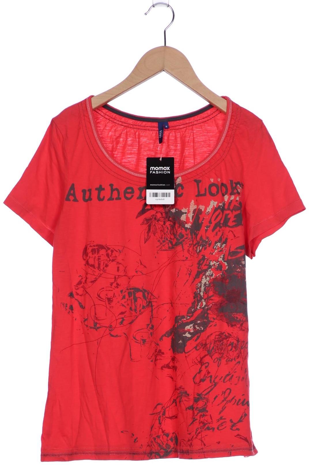 

Cecil Damen T-Shirt, rot, Gr. 38