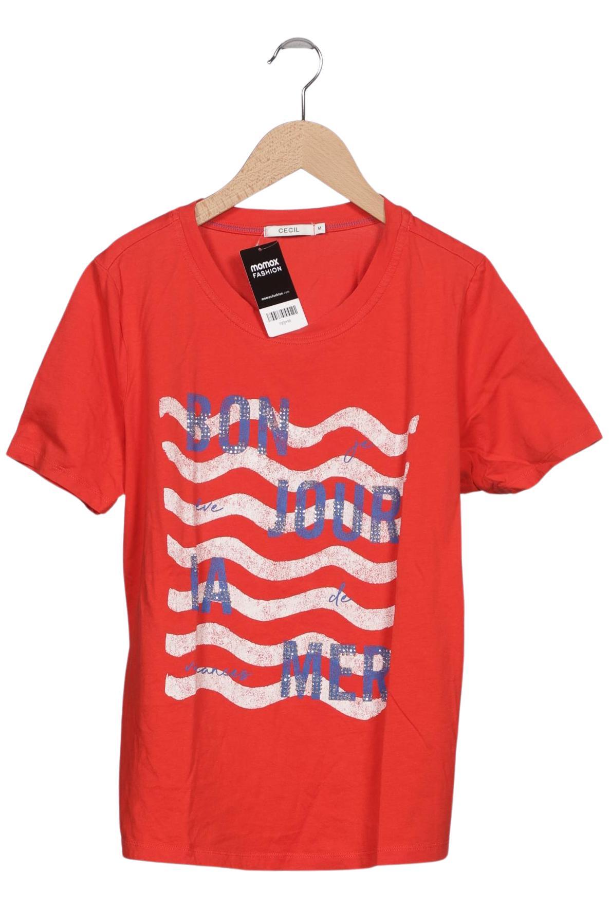 

Cecil Damen T-Shirt, rot, Gr. 38