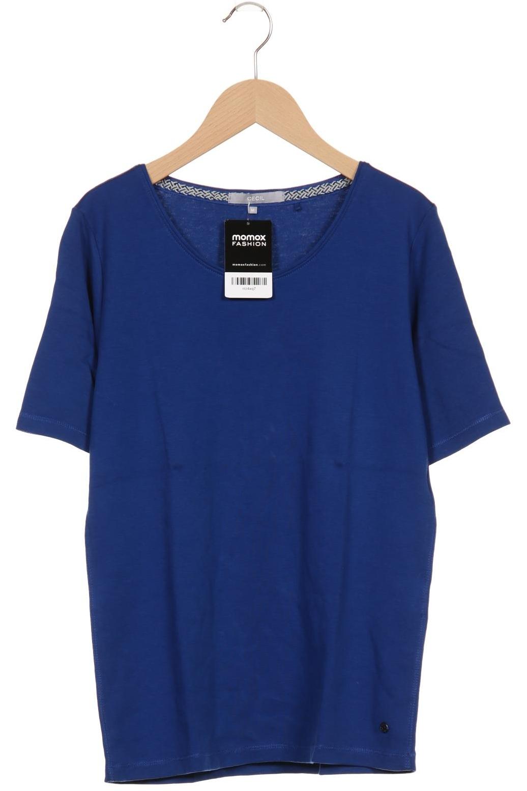 

Cecil Damen T-Shirt, blau, Gr. 38