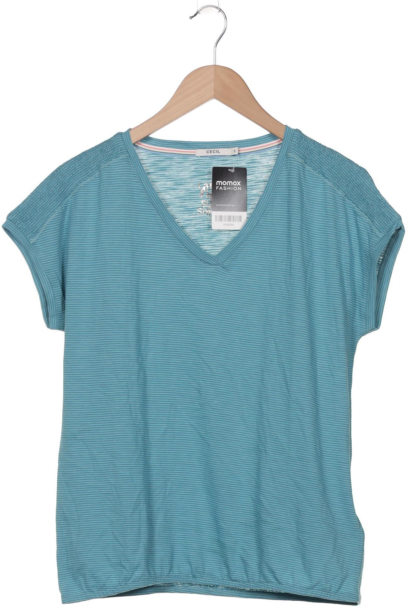 

Cecil Damen T-Shirt, blau, Gr. 36