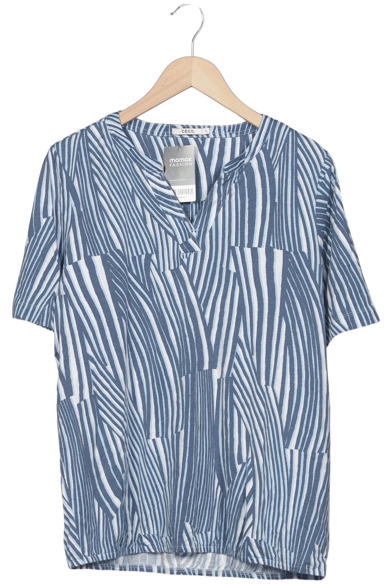 

Cecil Damen T-Shirt, hellblau, Gr. 42