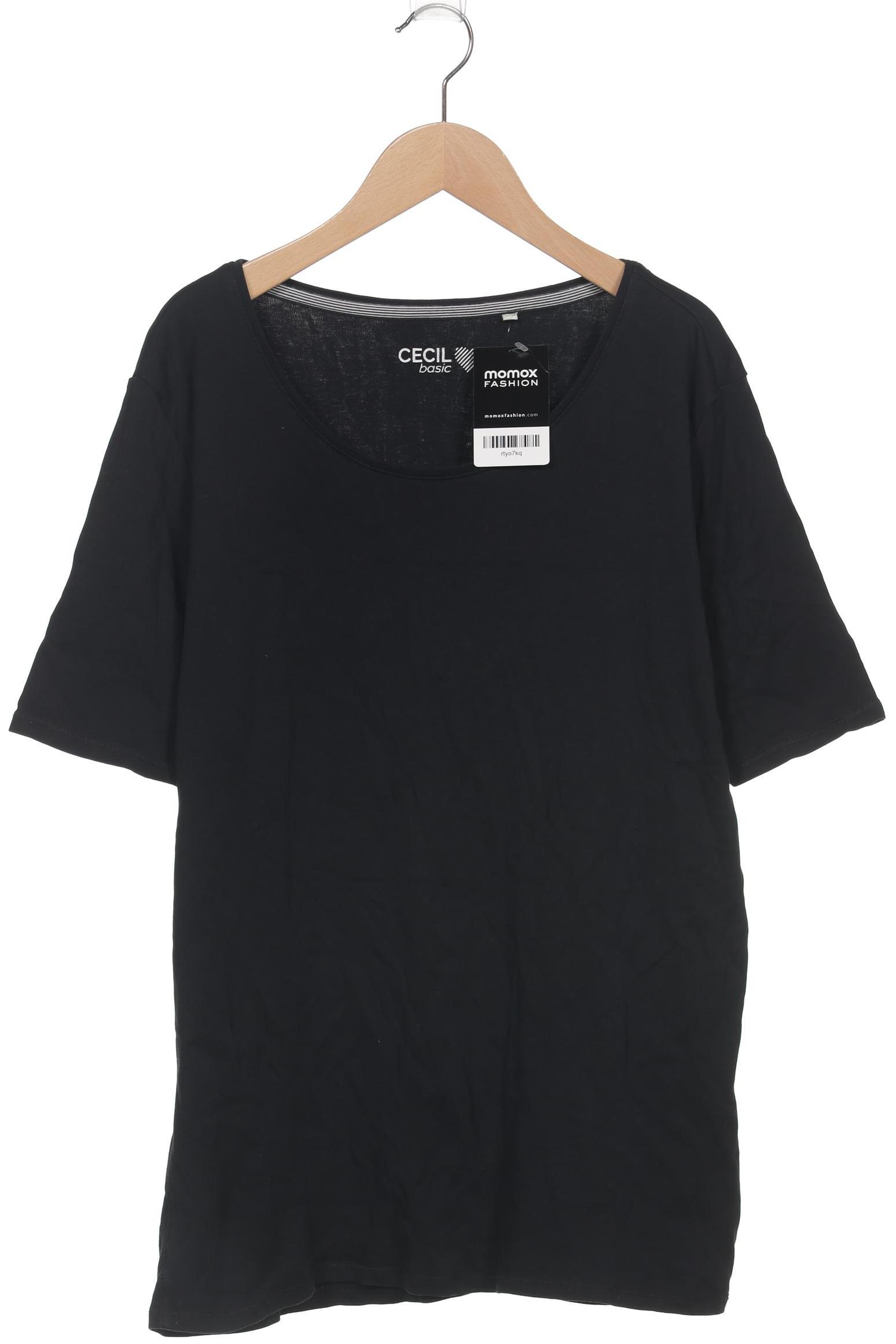 

Cecil Damen T-Shirt, schwarz, Gr. 46