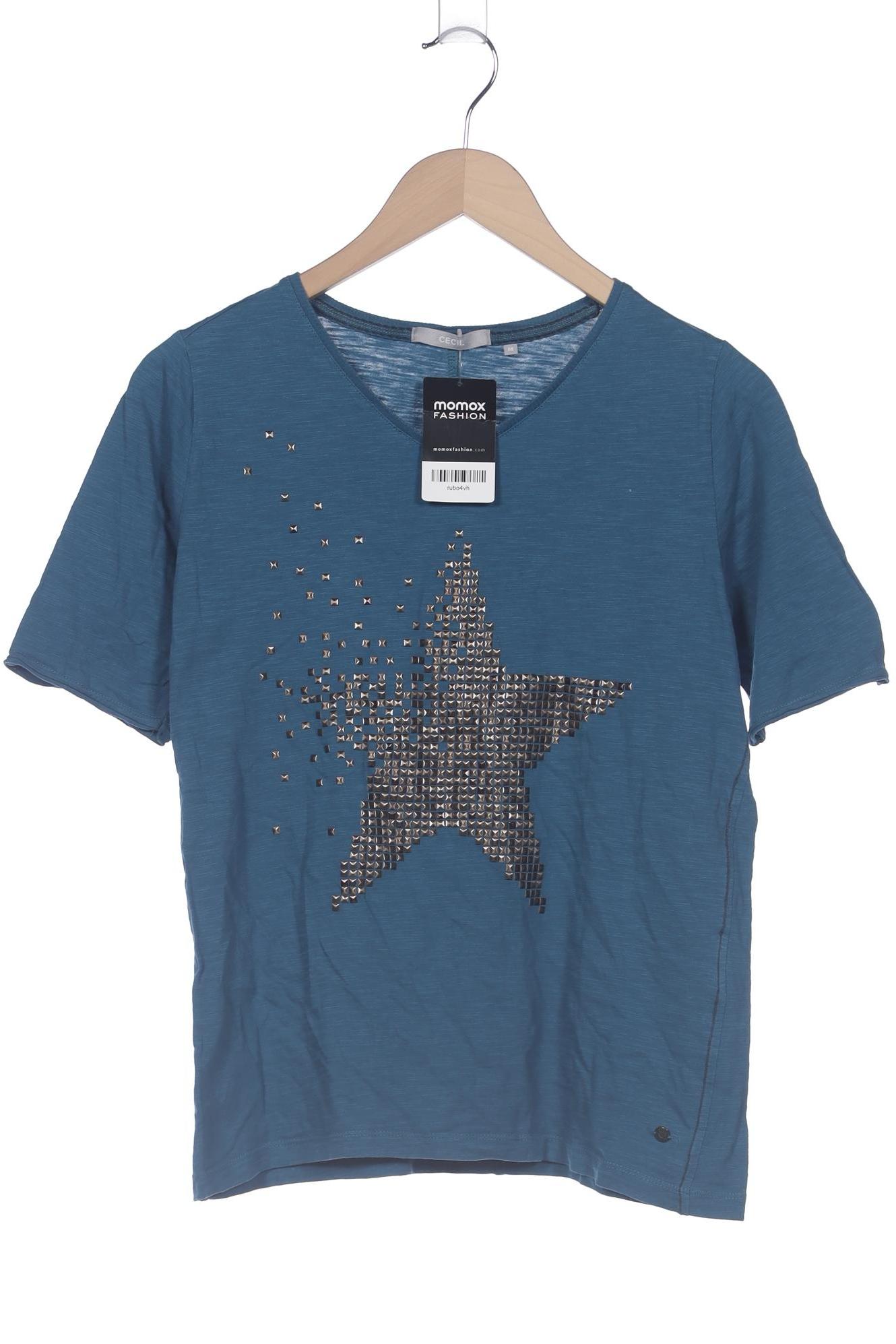 

Cecil Damen T-Shirt, türkis, Gr. 38