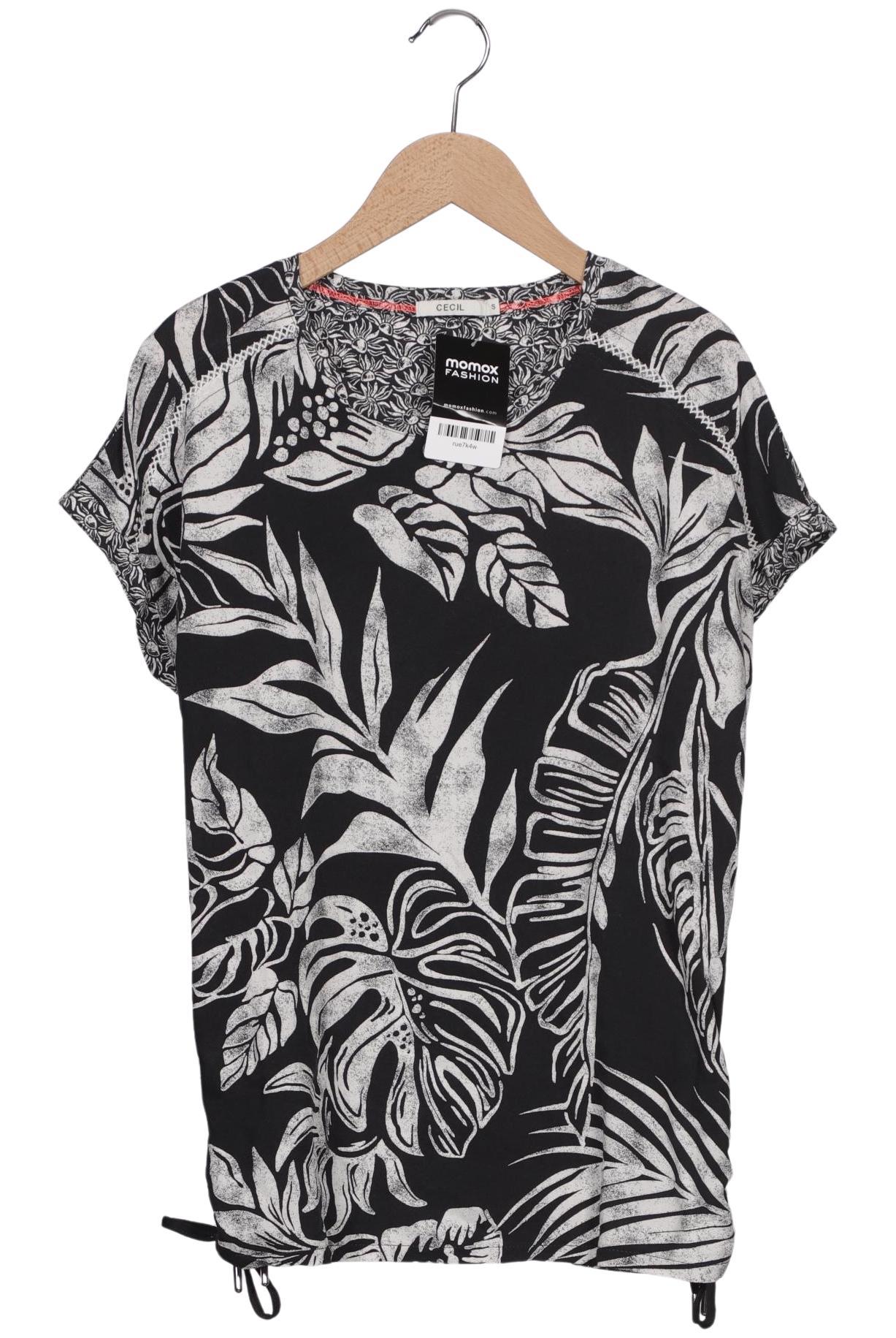 

Cecil Damen T-Shirt, schwarz, Gr. 36