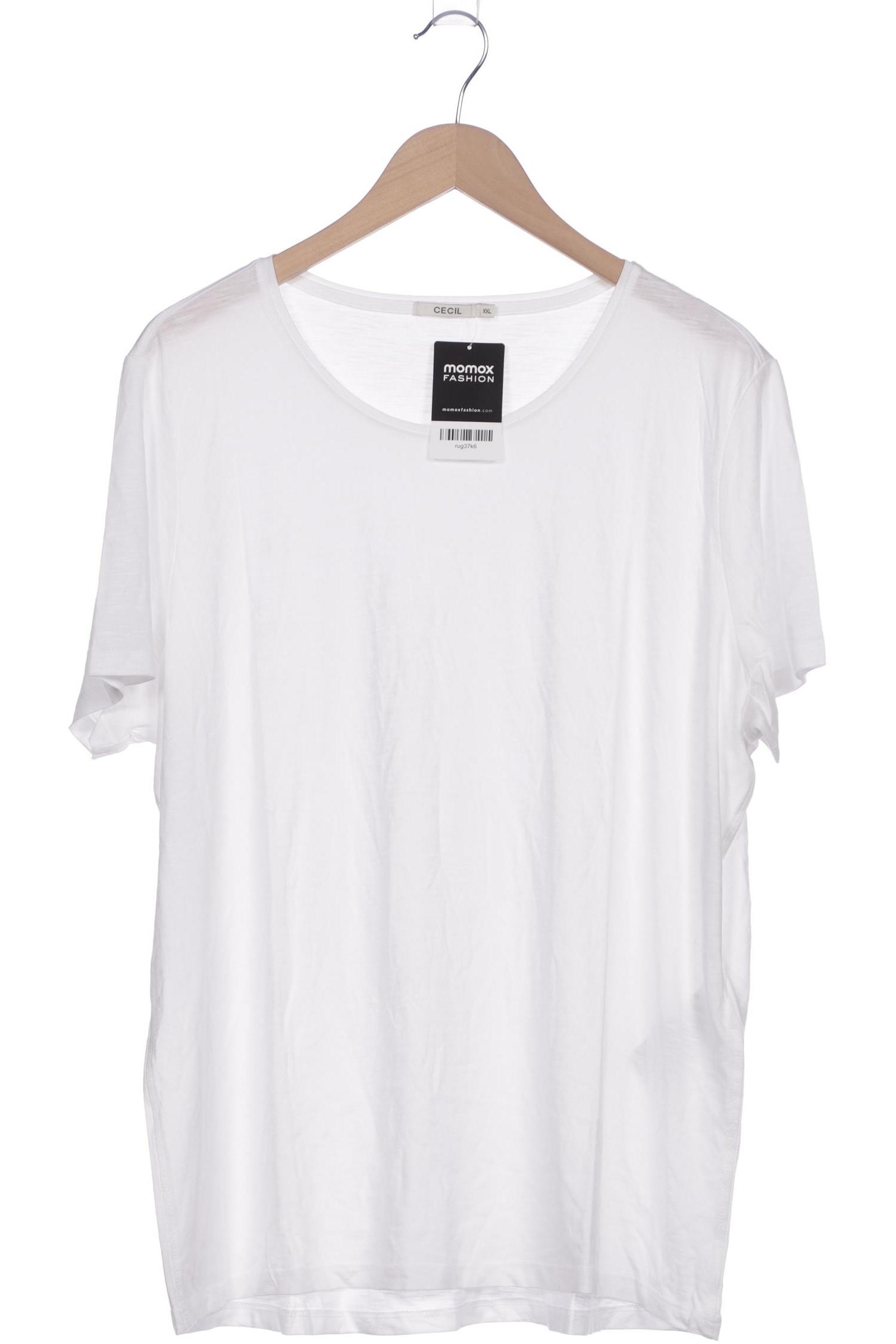 

Cecil Damen T-Shirt, weiß, Gr. 46