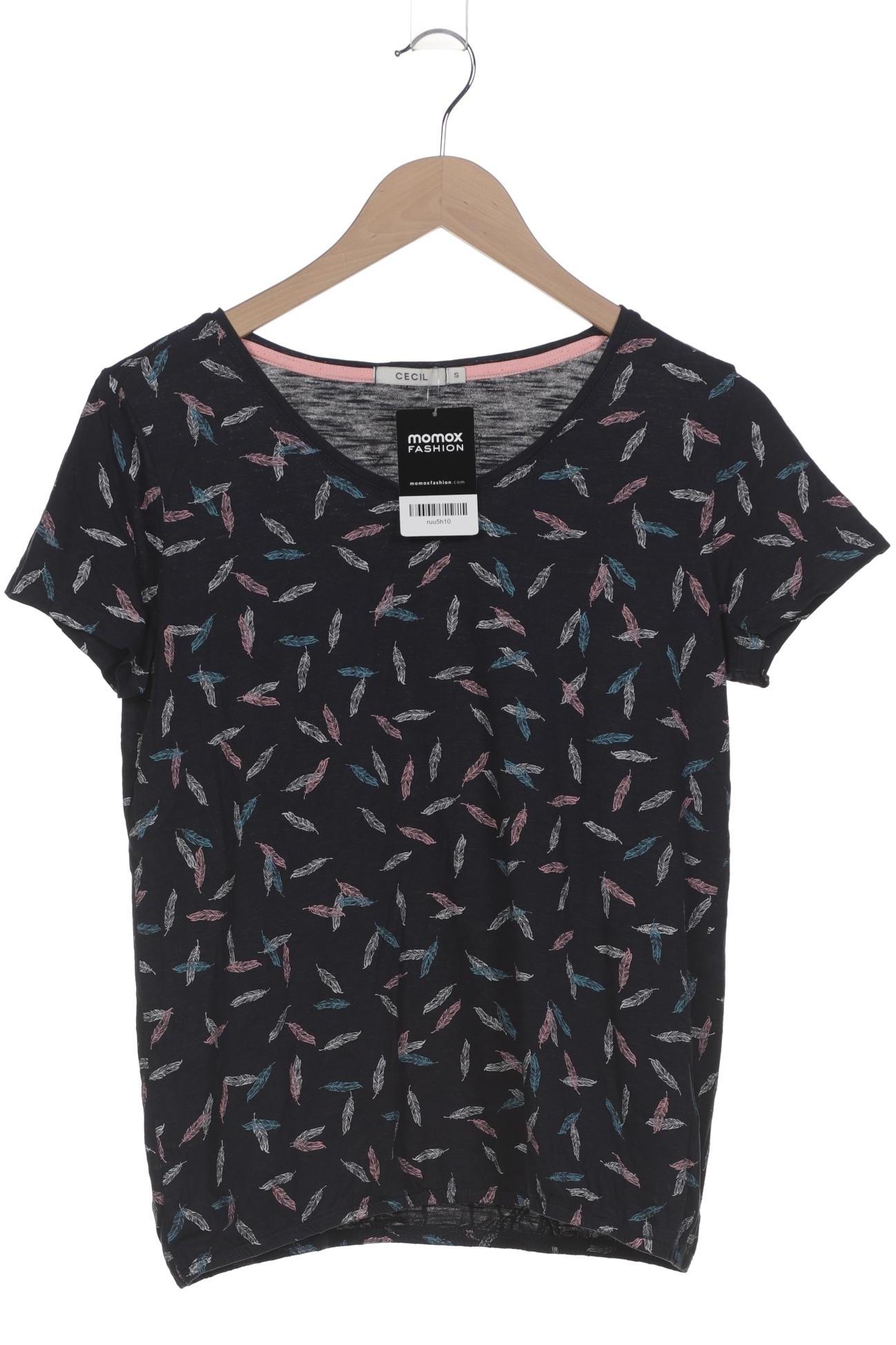 

Cecil Damen T-Shirt, marineblau, Gr. 36