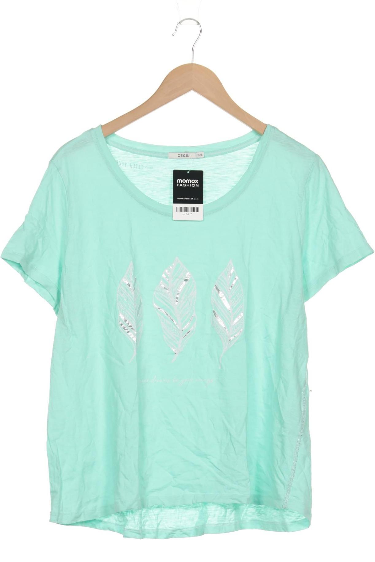 

Cecil Damen T-Shirt, grün, Gr. 46