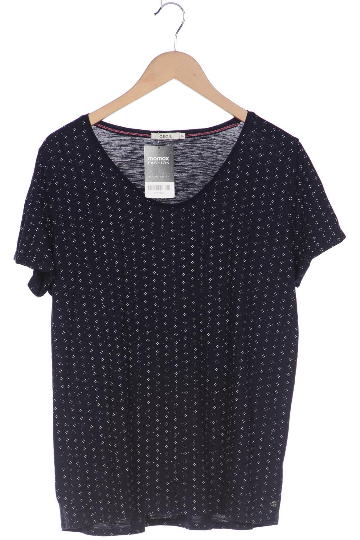 

Cecil Damen T-Shirt, marineblau, Gr. 44