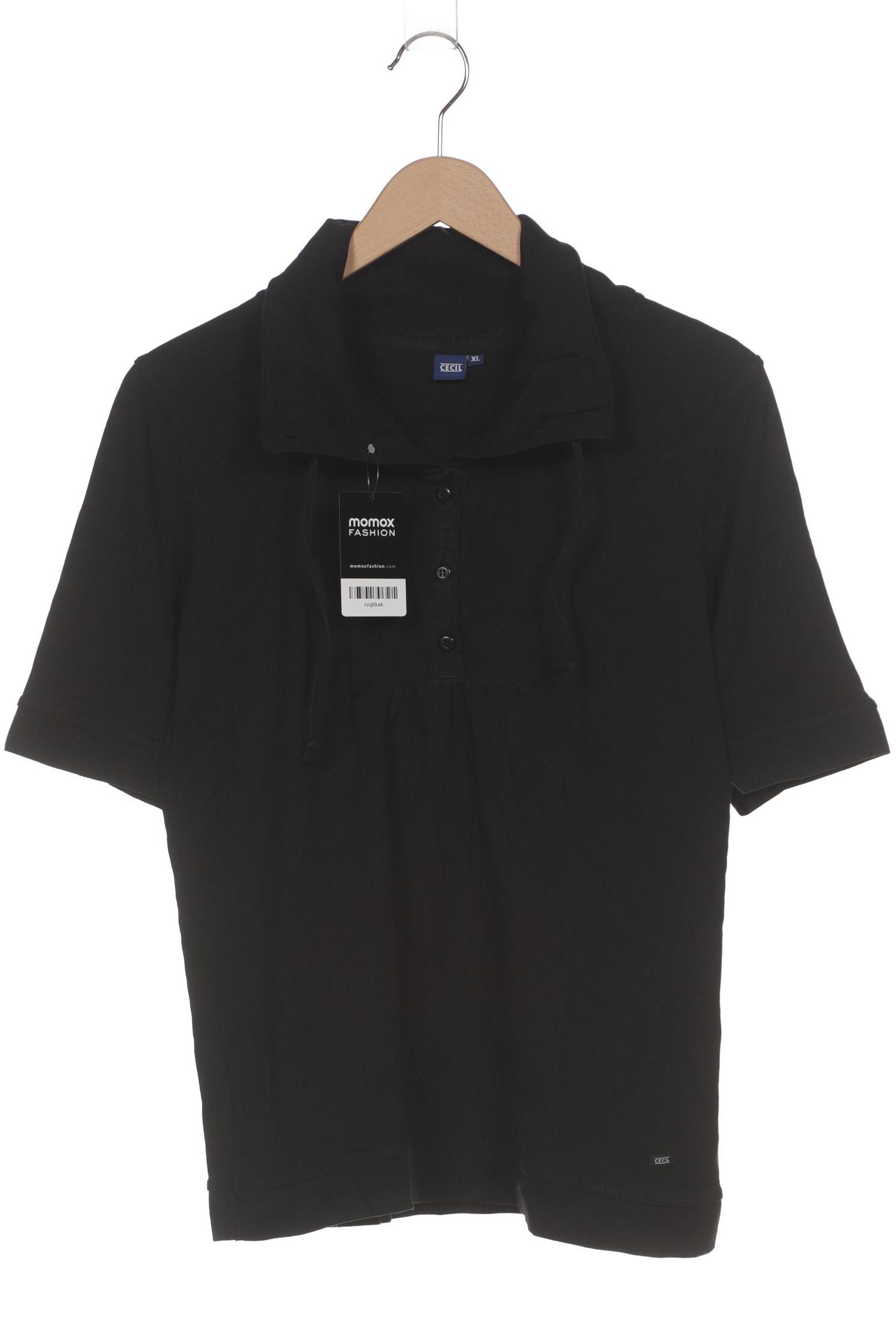 

Cecil Damen T-Shirt, schwarz, Gr. 44