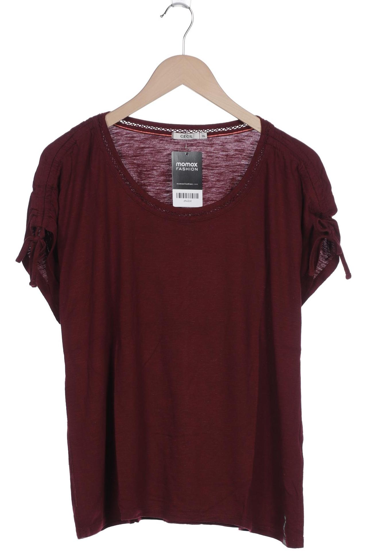 

CECIL Damen T-Shirt, bordeaux