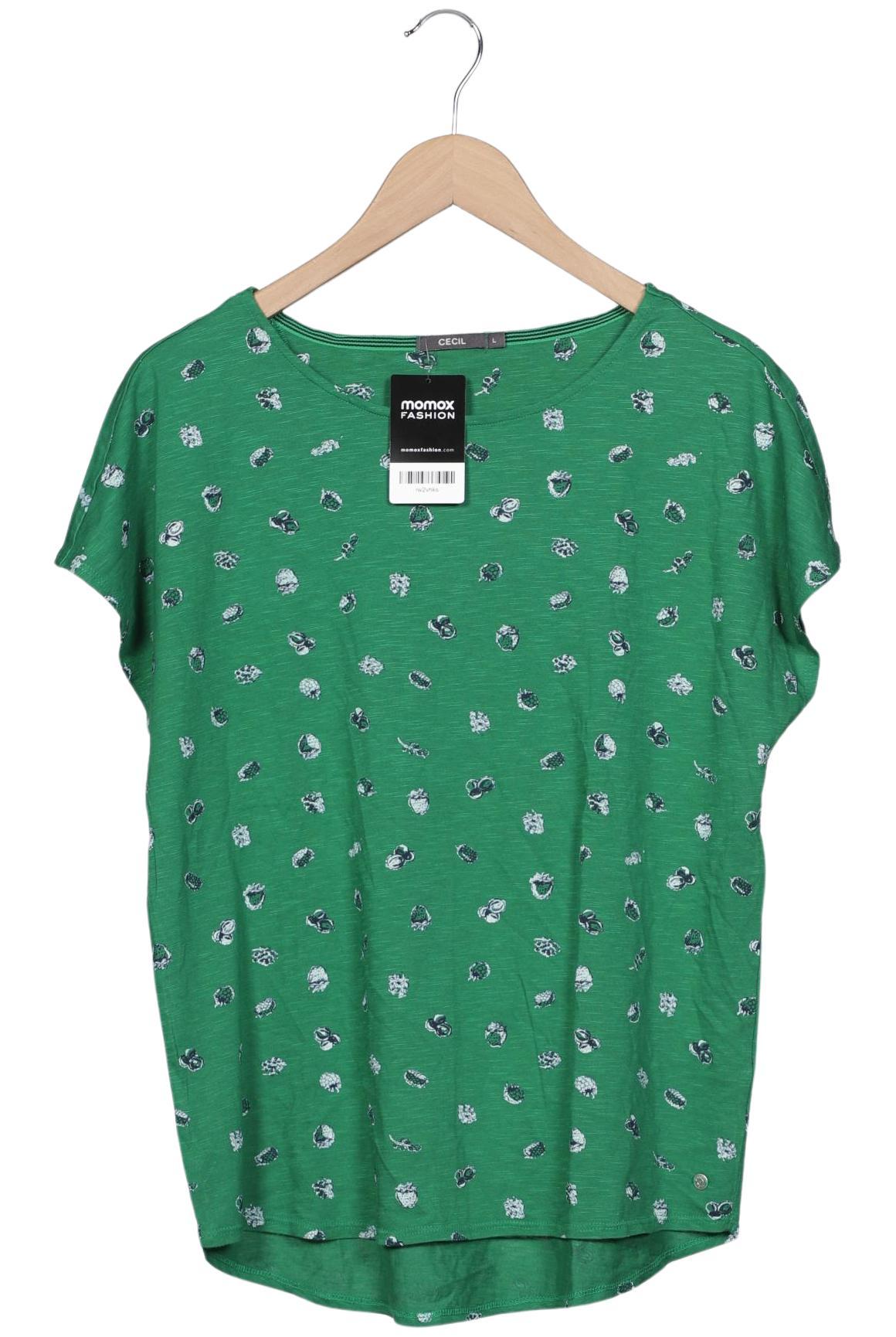 

Cecil Damen T-Shirt, grün, Gr. 42
