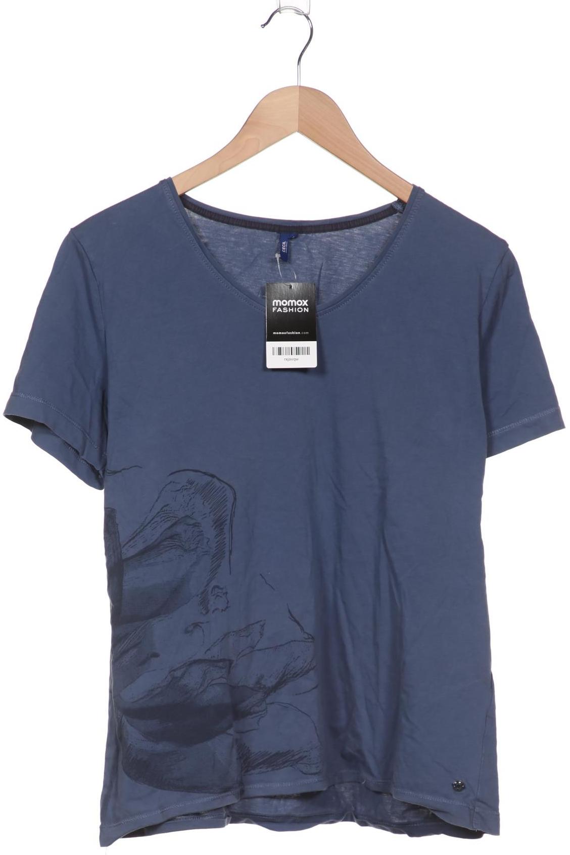 

CECIL Damen T-Shirt, blau