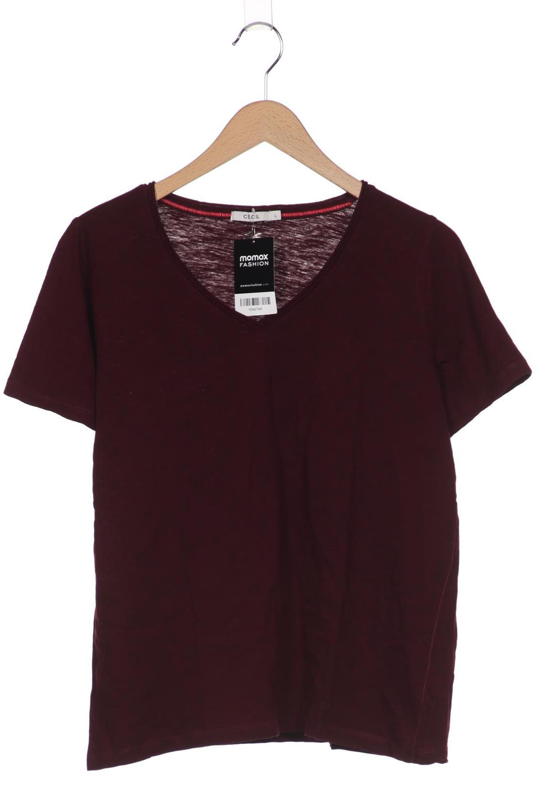 

CECIL Damen T-Shirt, bordeaux