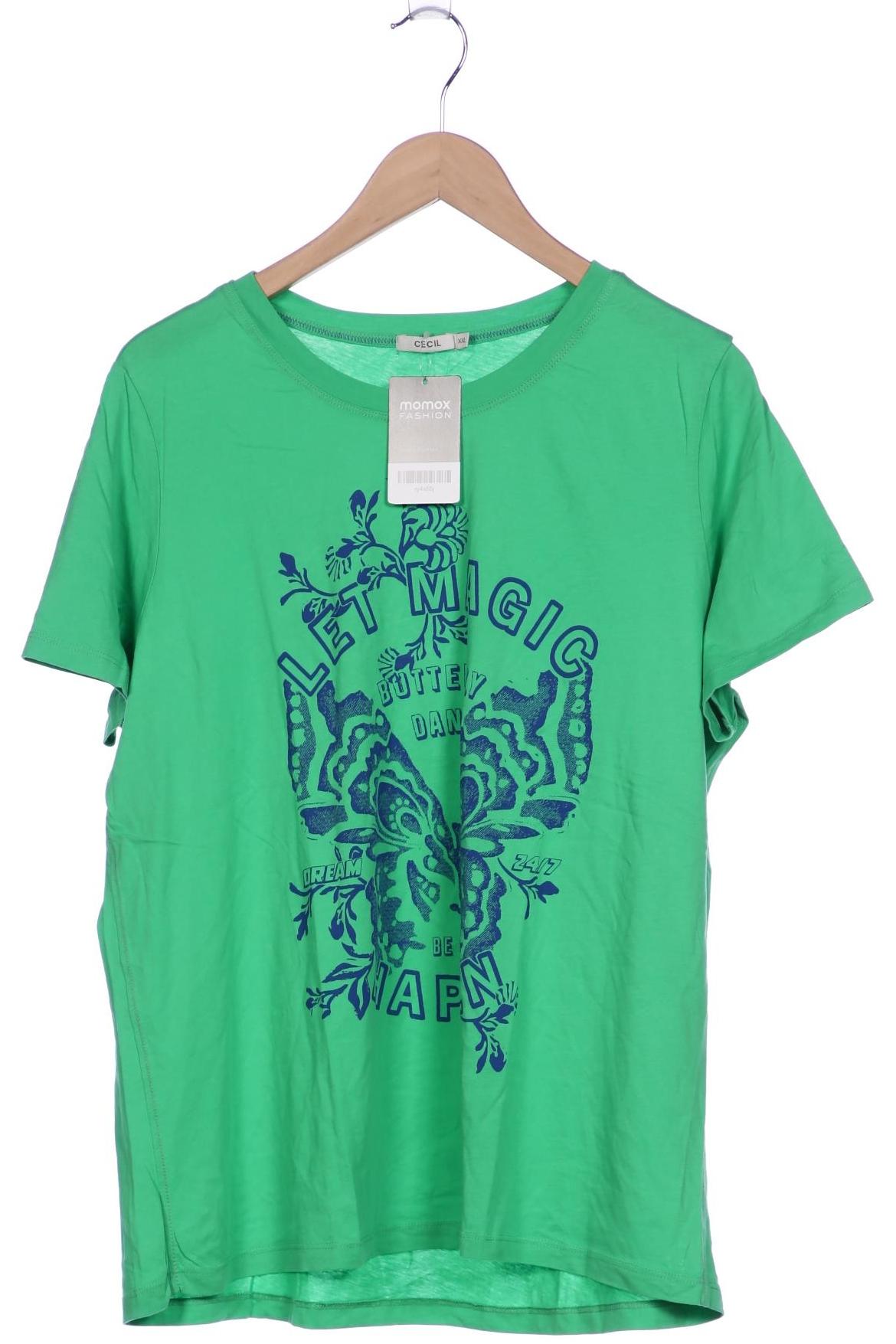 

Cecil Damen T-Shirt, grün, Gr. 46