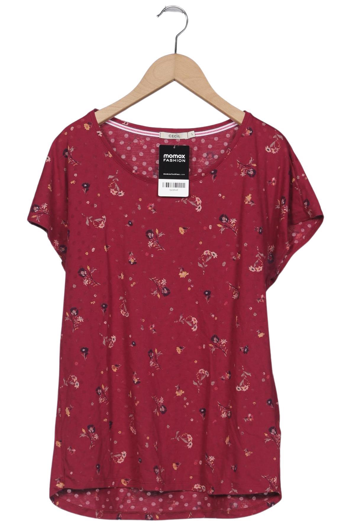 

Cecil Damen T-Shirt, bordeaux, Gr. 36