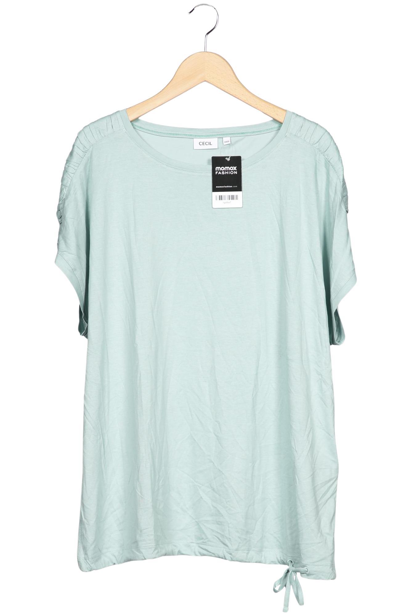 

Cecil Damen T-Shirt, hellgrün, Gr. 48