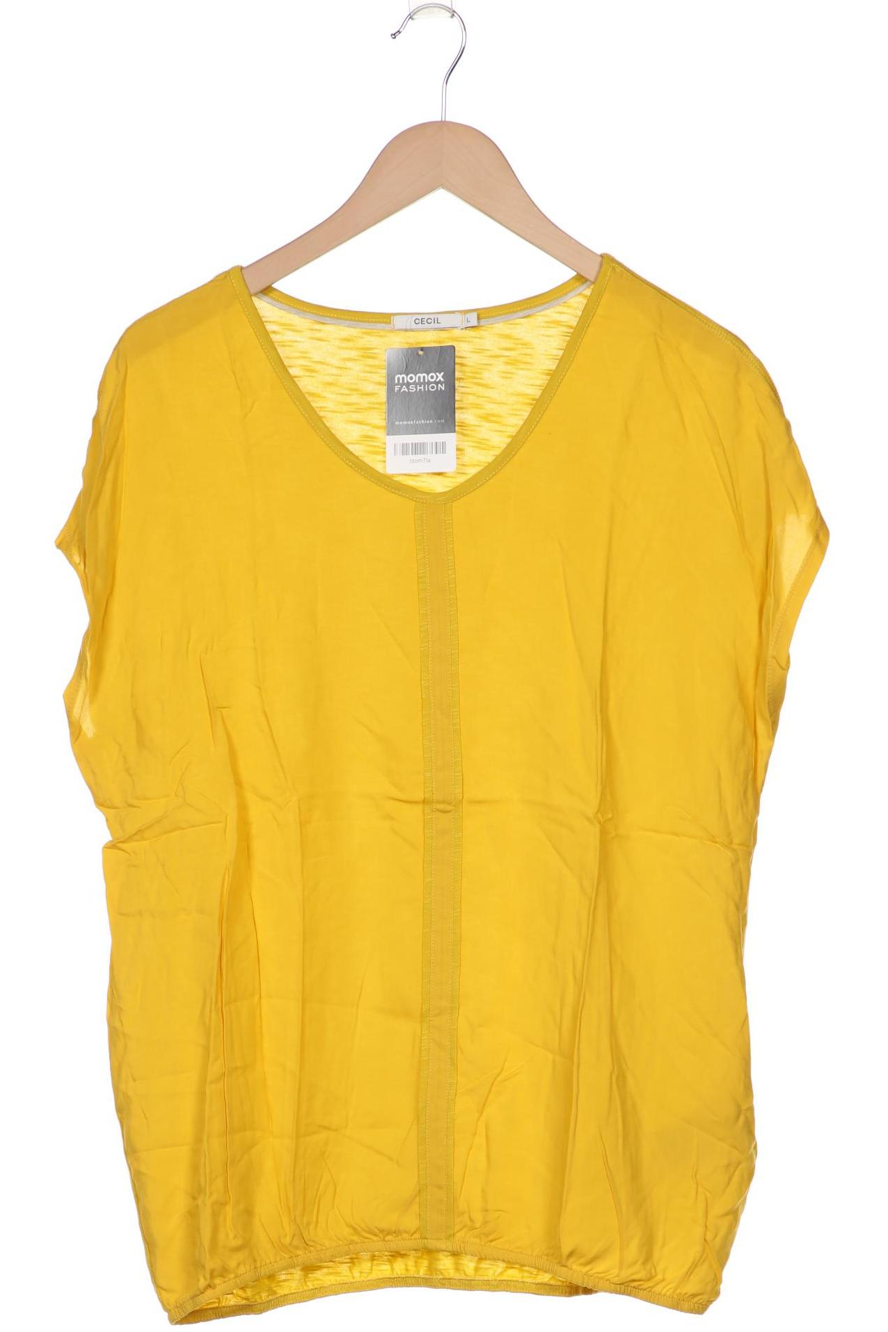 

CECIL Damen T-Shirt, gelb