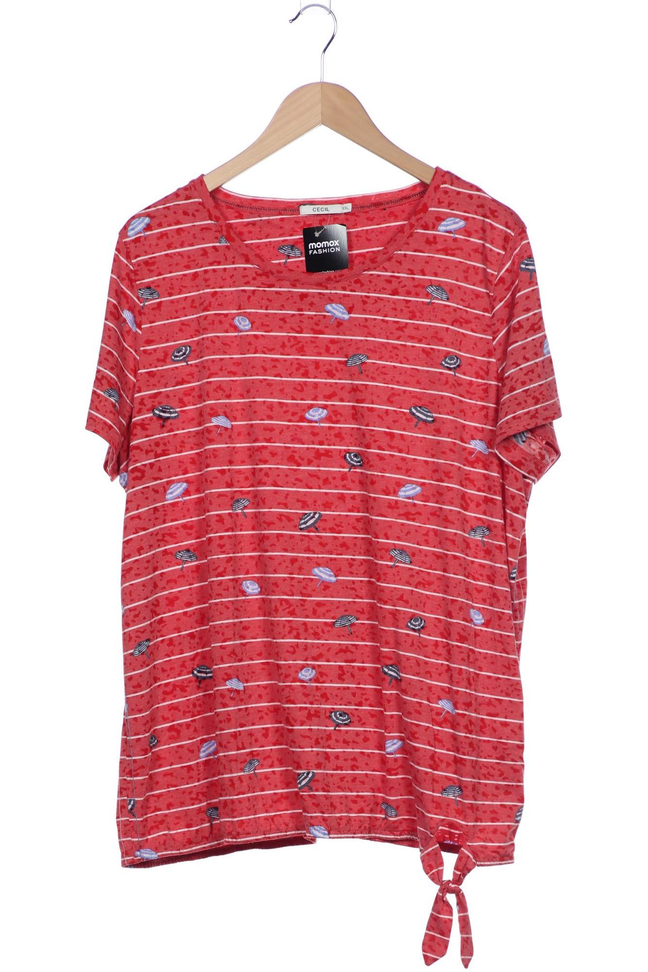 

Cecil Damen T-Shirt, rot, Gr. 46