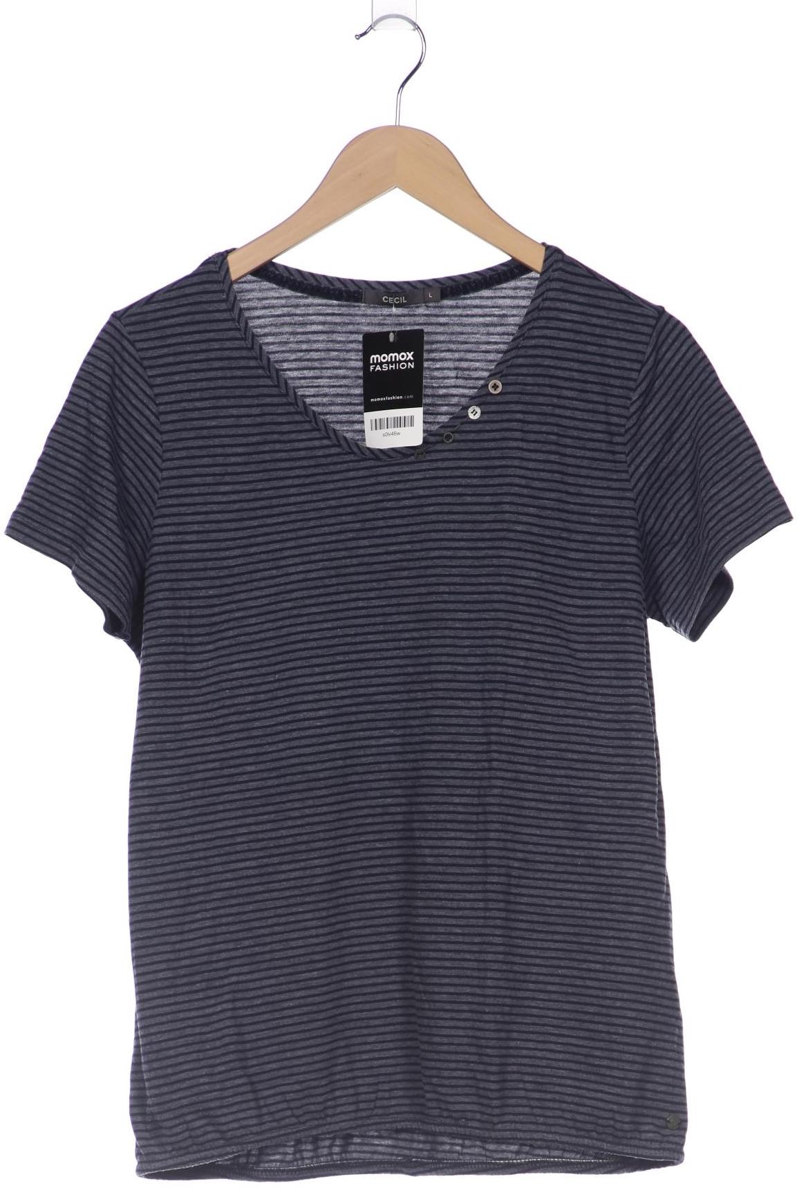 

Cecil Damen T-Shirt, blau, Gr. 42