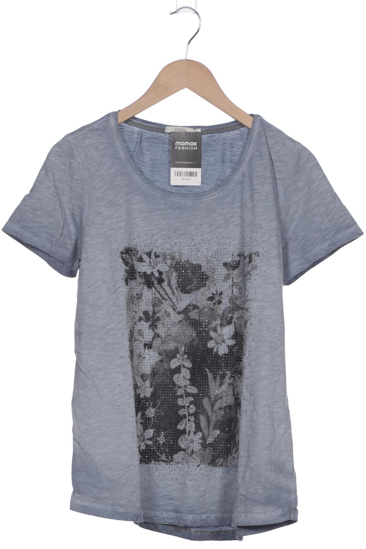 

Cecil Damen T-Shirt, hellblau, Gr. 38