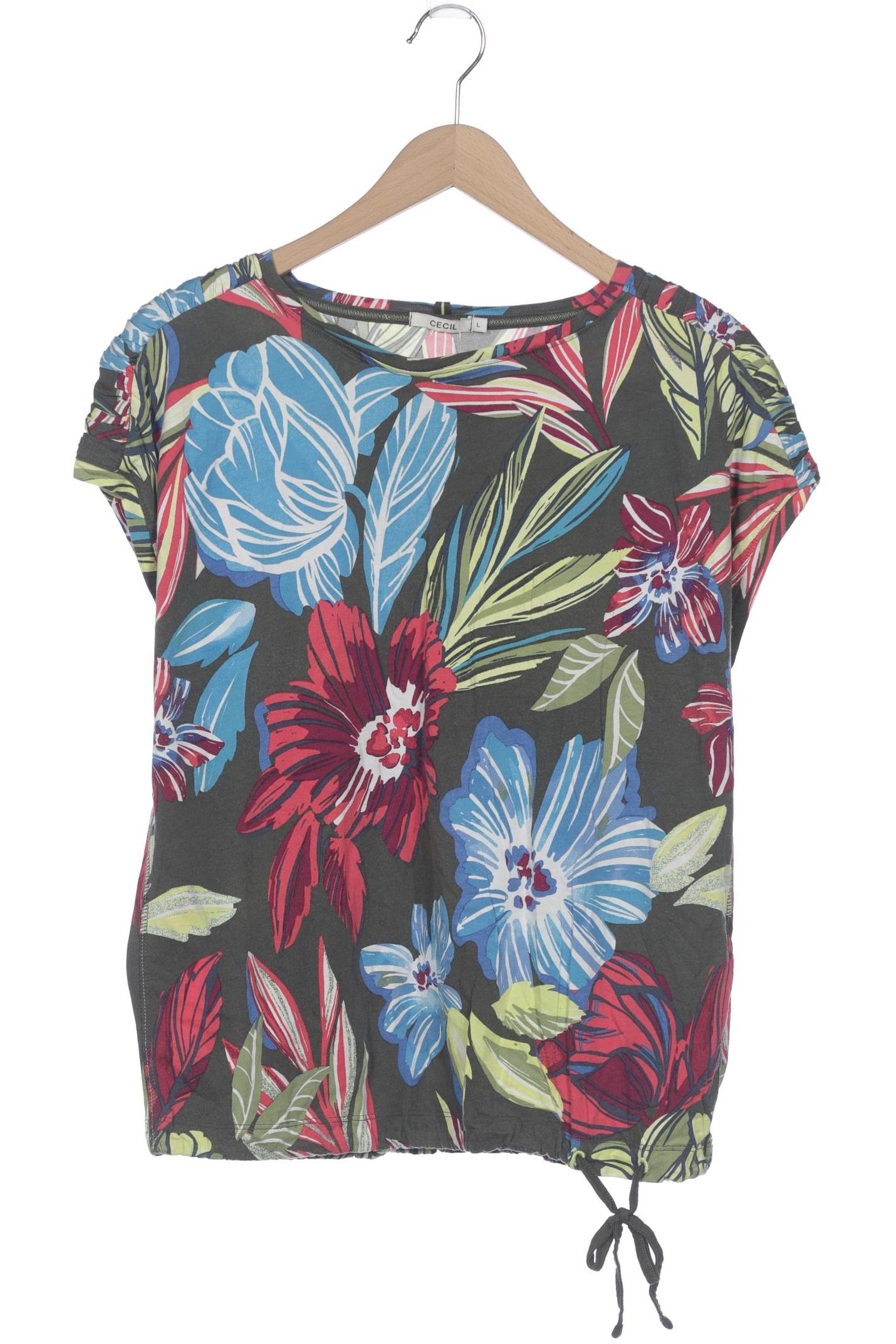 

Cecil Damen T-Shirt, mehrfarbig, Gr. 42