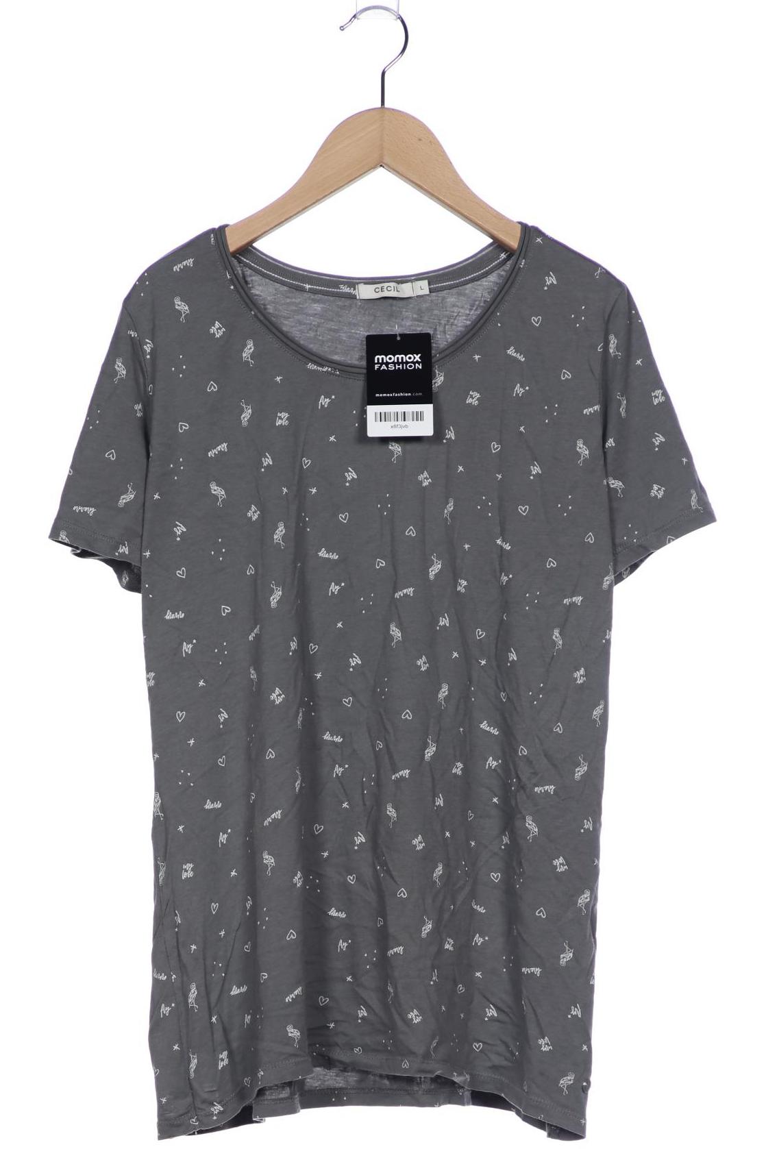 

Cecil Damen T-Shirt, grau, Gr. 42