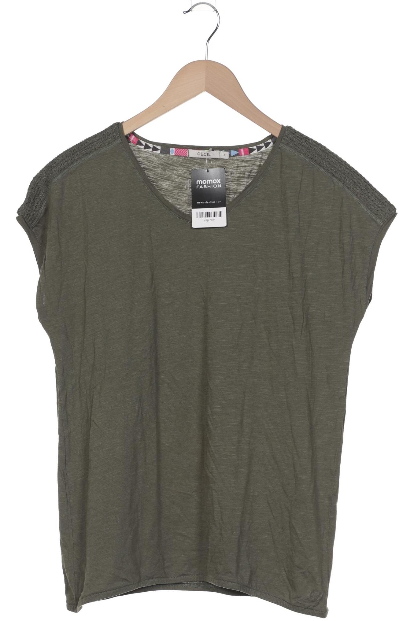 

Cecil Damen T-Shirt, grün, Gr. 42