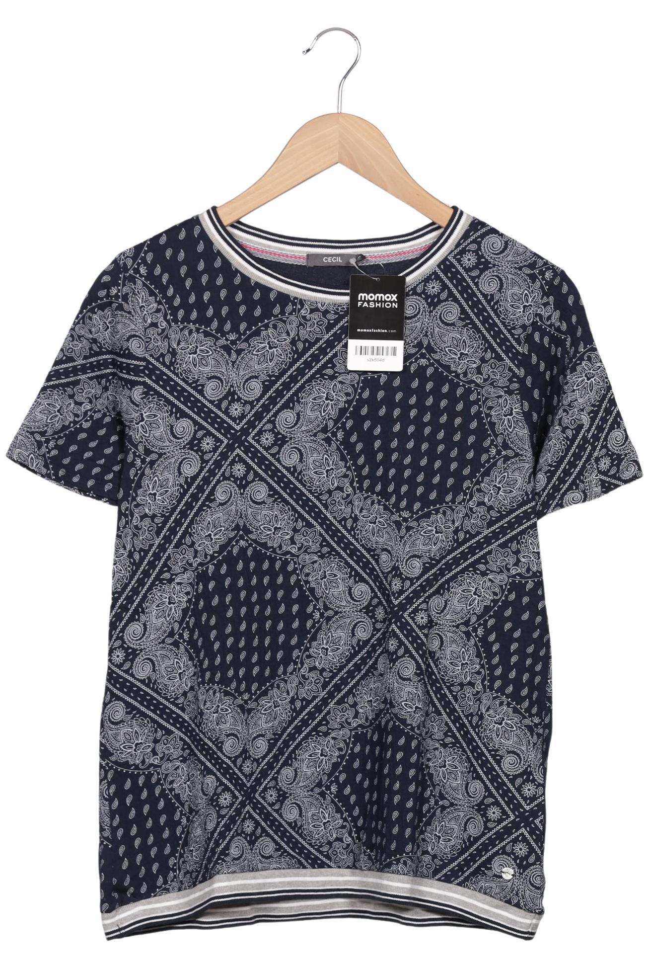

Cecil Damen T-Shirt, marineblau, Gr. 36