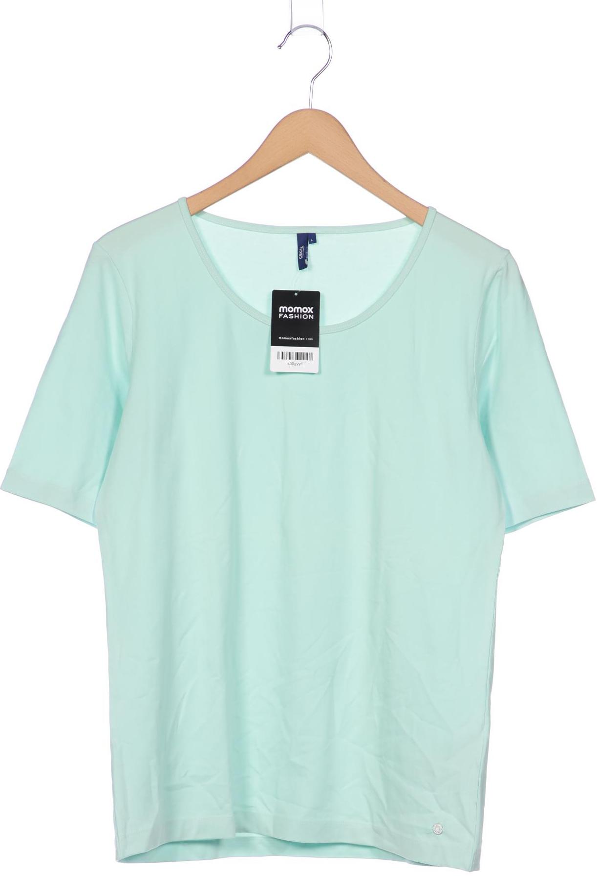 

Cecil Damen T-Shirt, hellgrün, Gr. 42