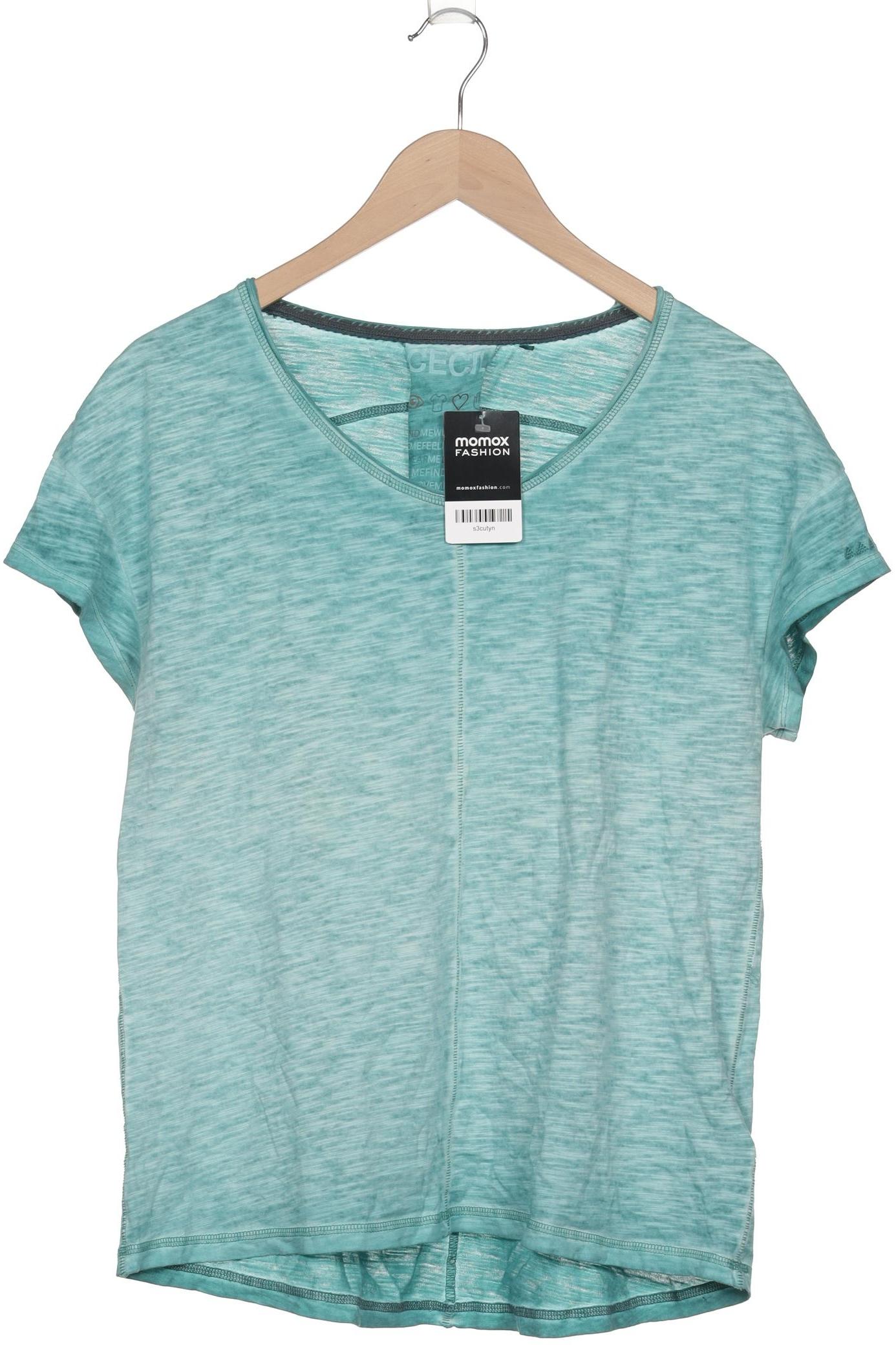 

Cecil Damen T-Shirt, türkis, Gr. 38
