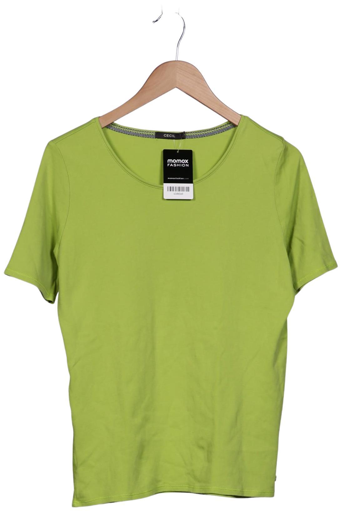 

Cecil Damen T-Shirt, hellgrün, Gr. 42