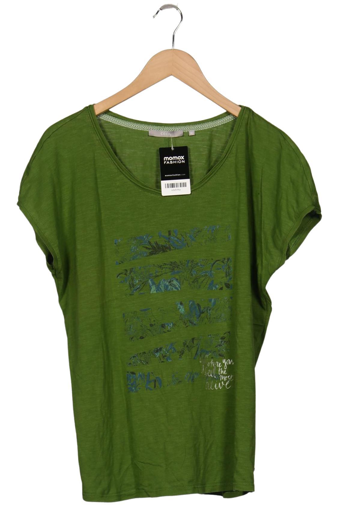 

Cecil Damen T-Shirt, grün, Gr. 44