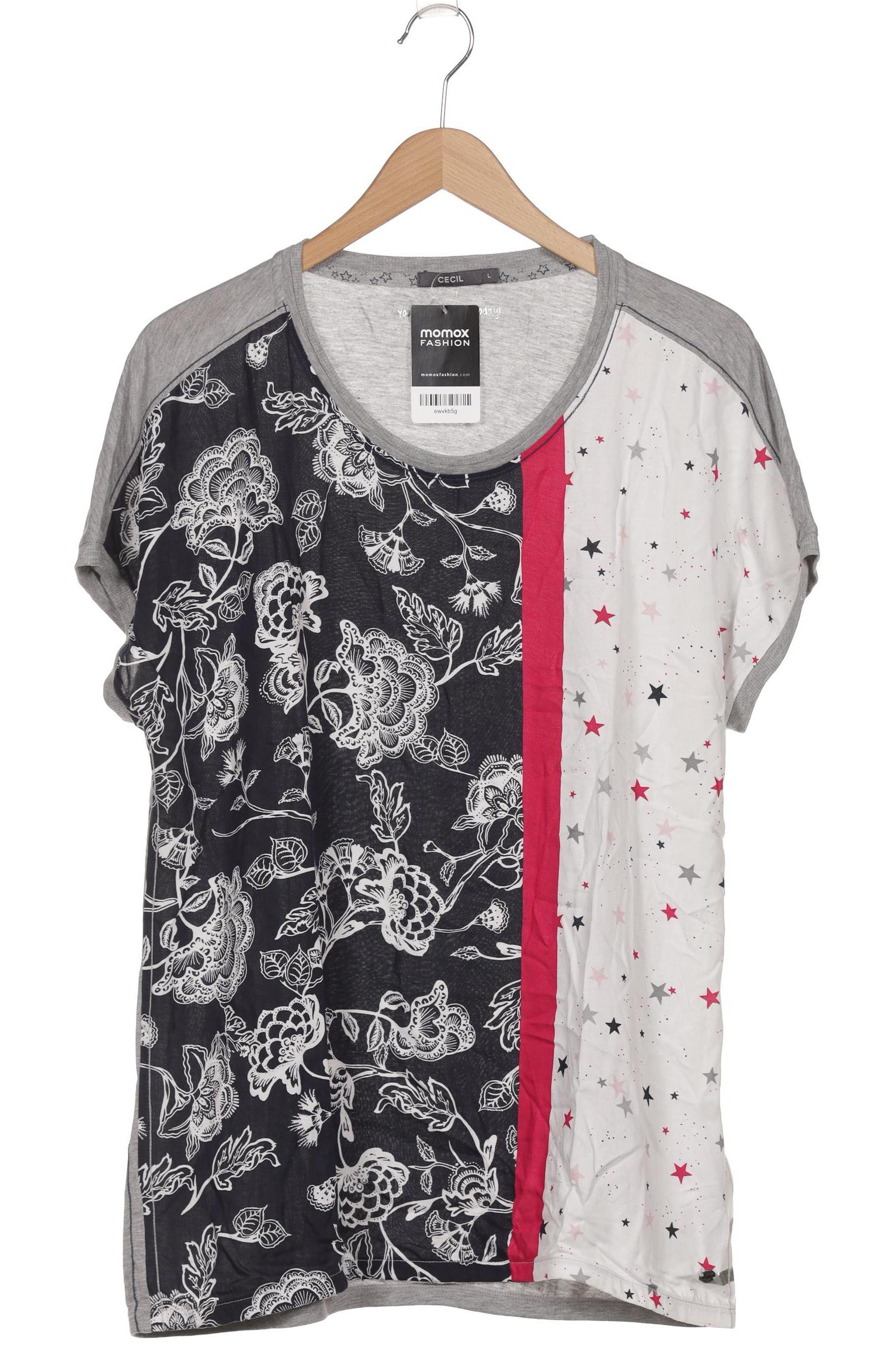 

Cecil Damen T-Shirt, mehrfarbig, Gr. 42