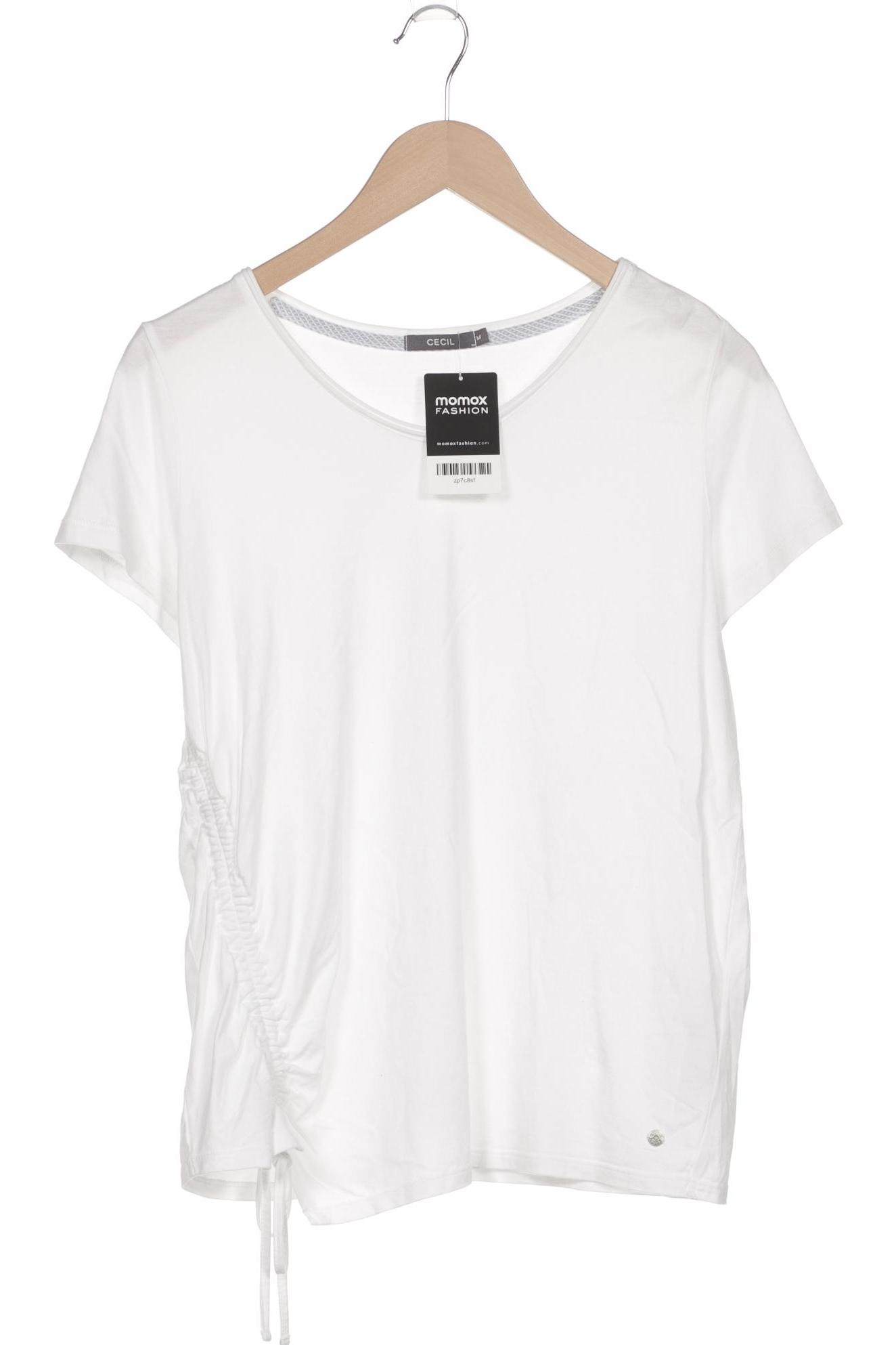 

Cecil Damen T-Shirt, weiß, Gr. 38