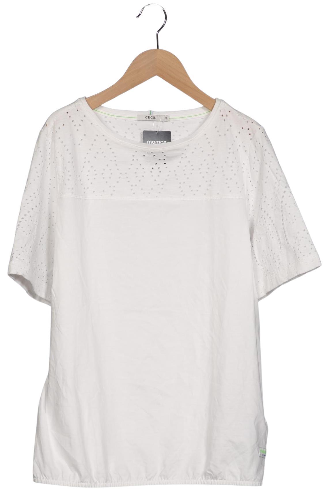 

Cecil Damen T-Shirt, weiß, Gr. 38