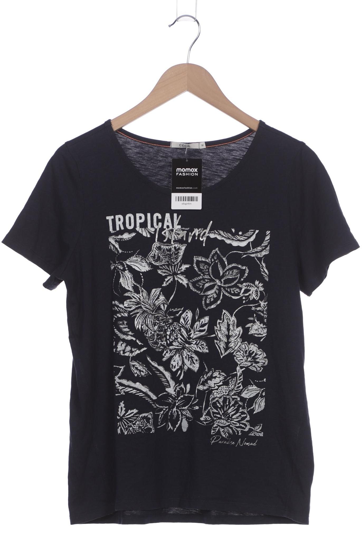 Thumbnail - Cecil Damen T-Shirt, marineblau, Gr. 38