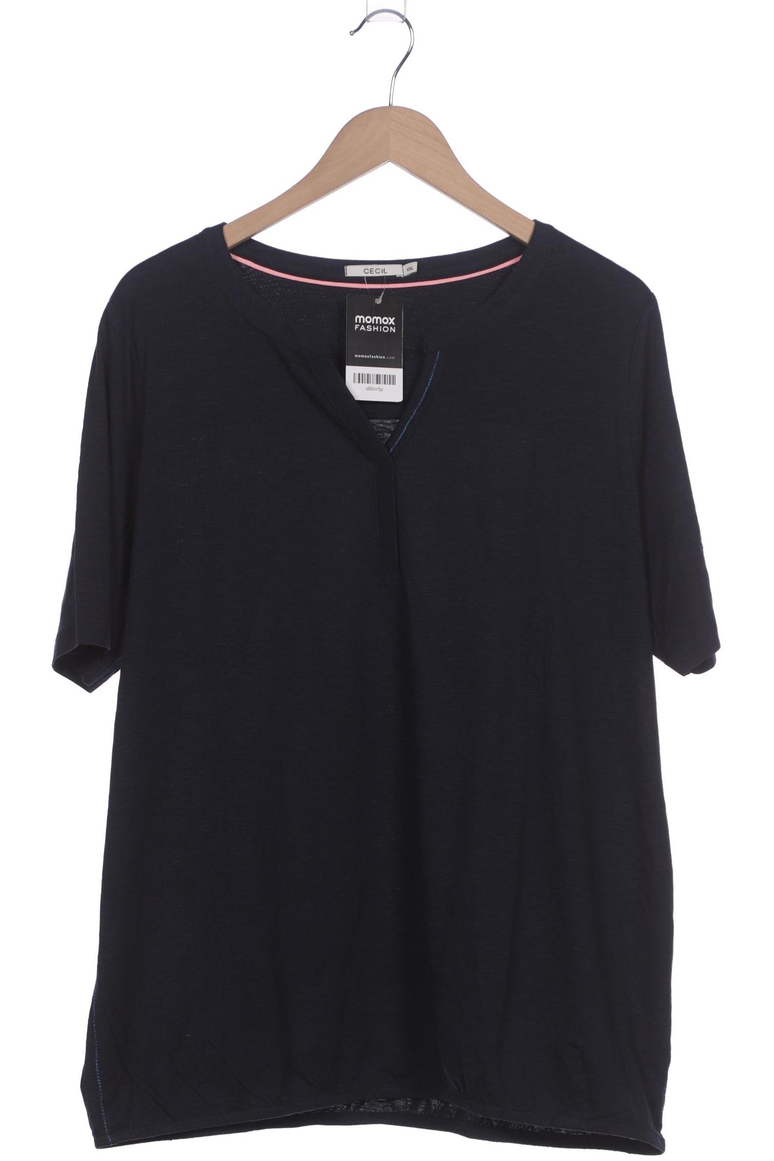 

Cecil Damen T-Shirt, marineblau, Gr. 46