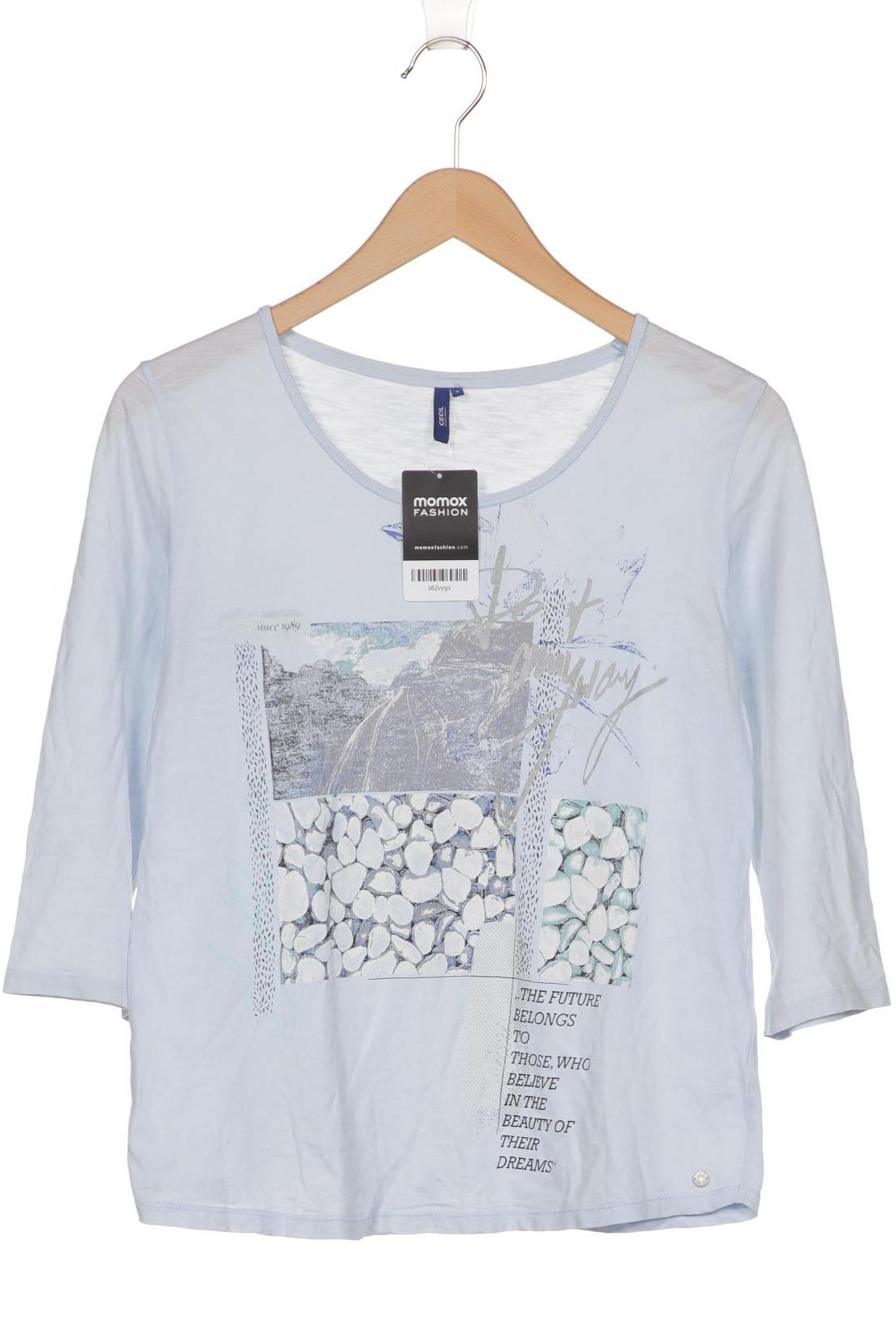 

CECIL Damen T-Shirt, hellblau