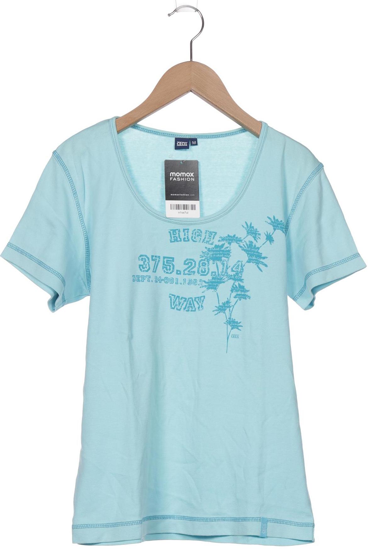 

Cecil Damen T-Shirt, hellblau, Gr. 38