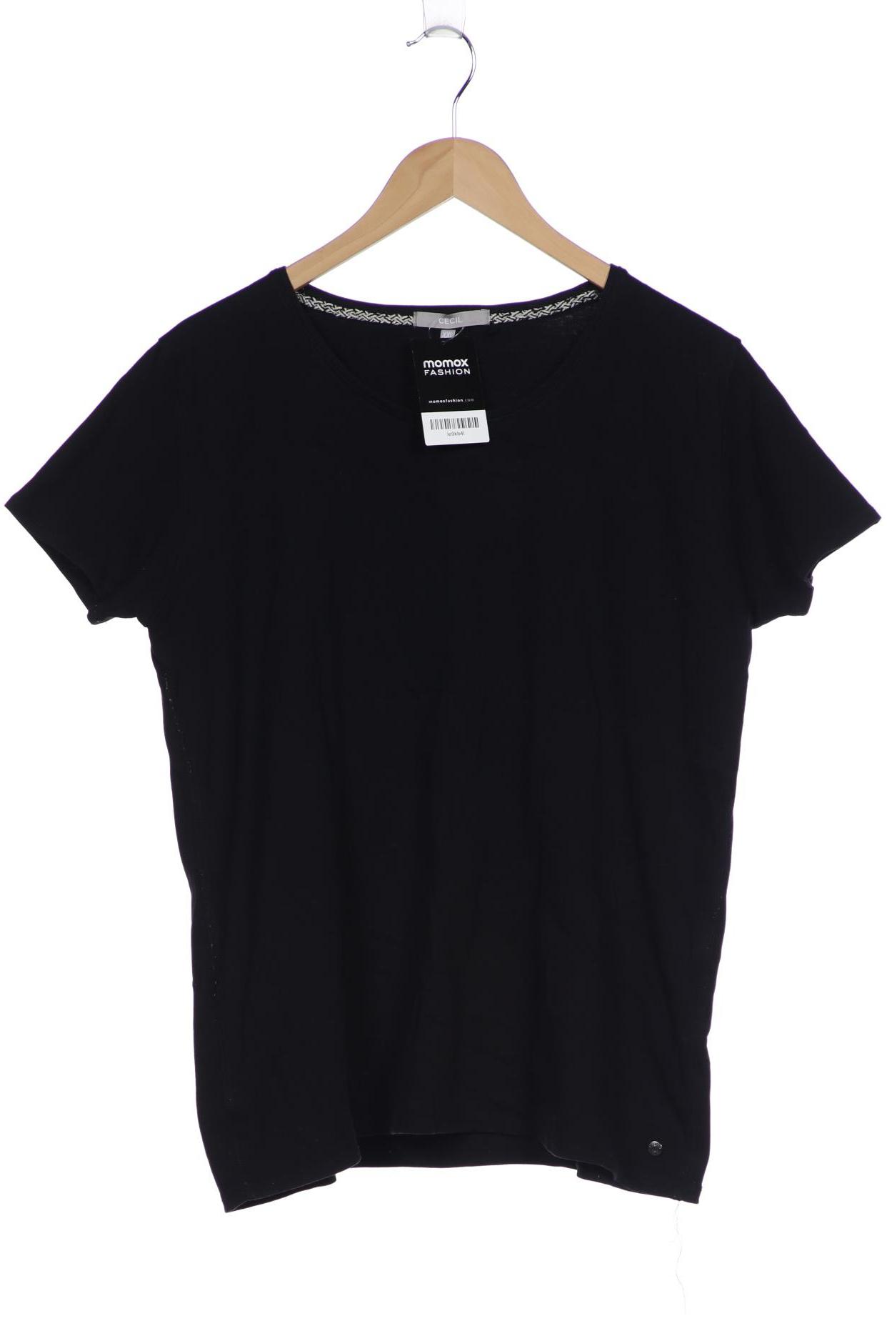 

CECIL Damen T-Shirt, schwarz