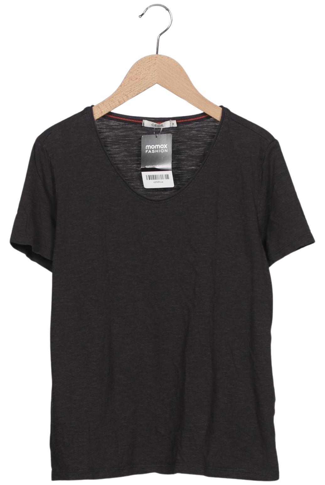 

Cecil Damen T-Shirt, schwarz, Gr. 38