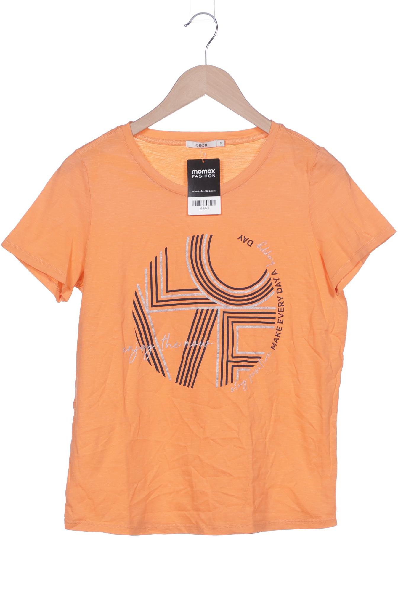 

Cecil Damen T-Shirt, orange, Gr. 36
