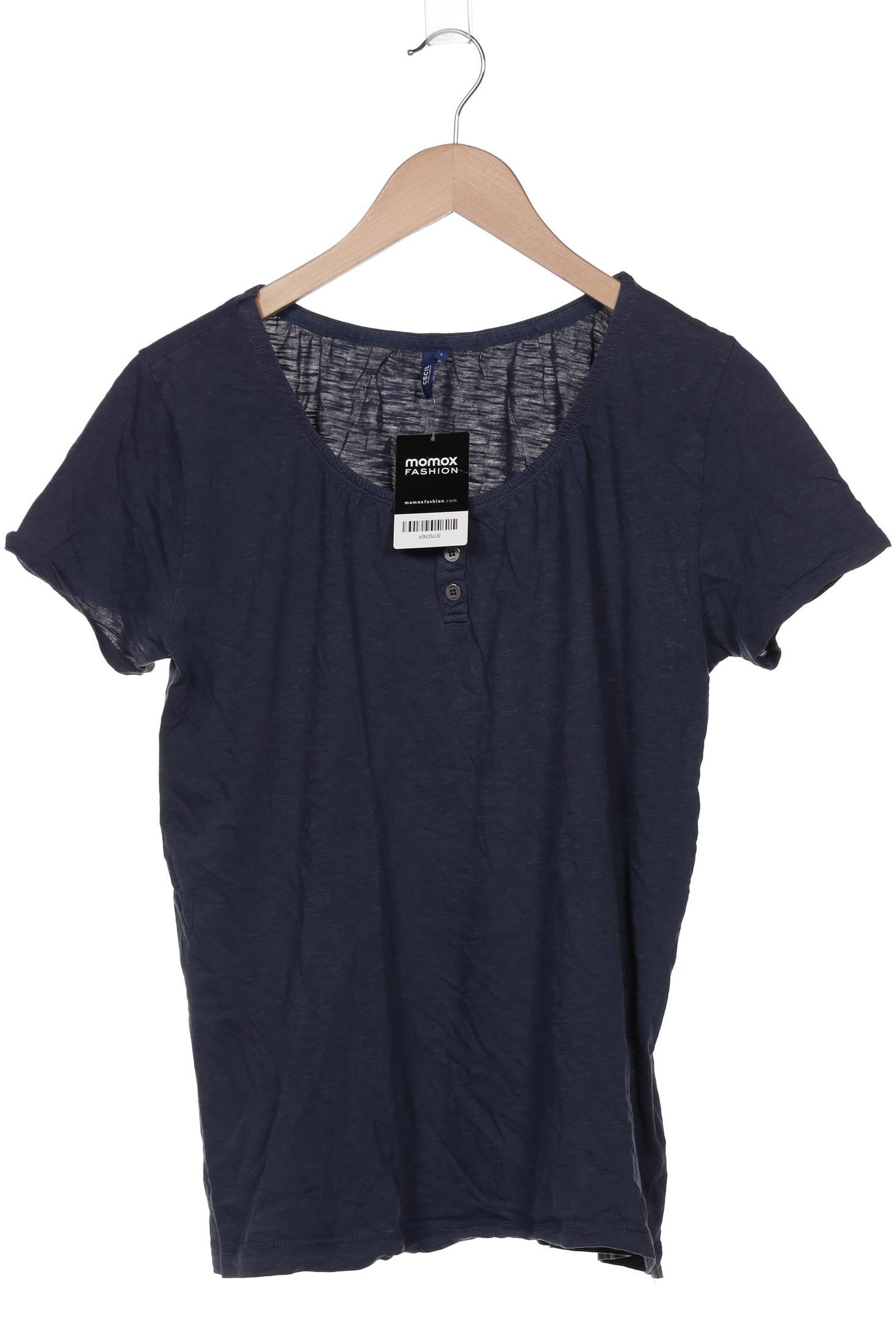 

Cecil Damen T-Shirt, marineblau, Gr. 42
