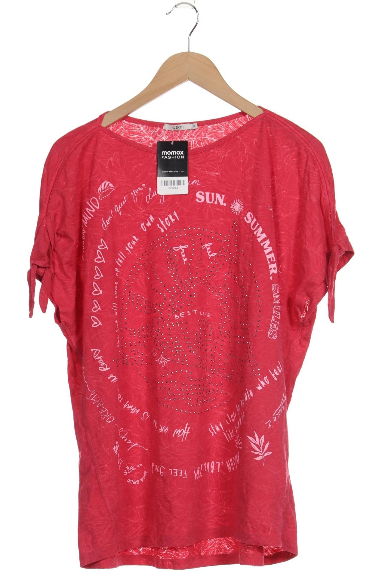 

Cecil Damen T-Shirt, rot, Gr. 46