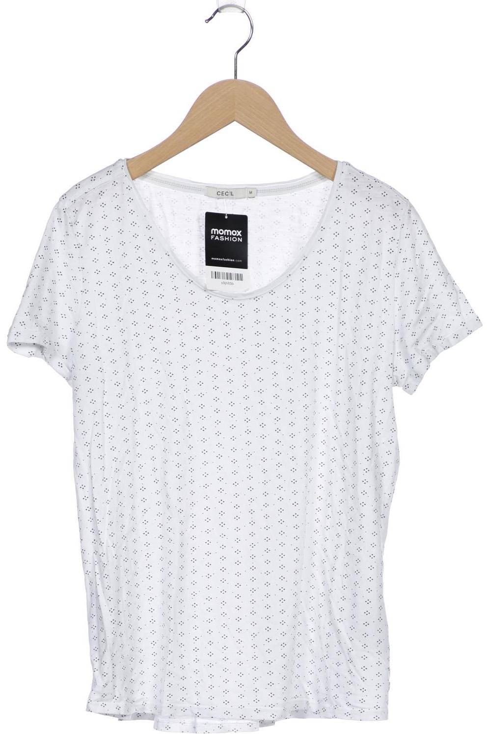 

CECIL Damen T-Shirt, weiß