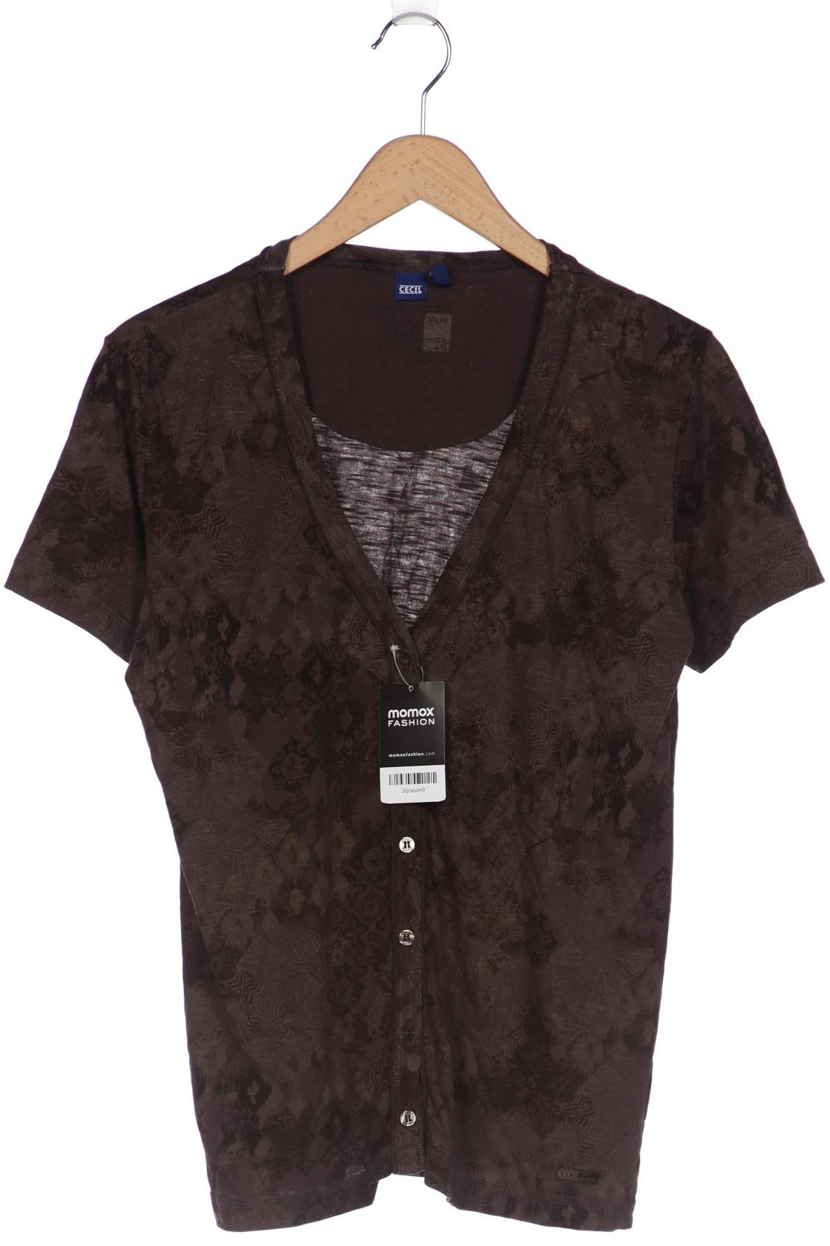 

Cecil Damen T-Shirt, braun, Gr. 44