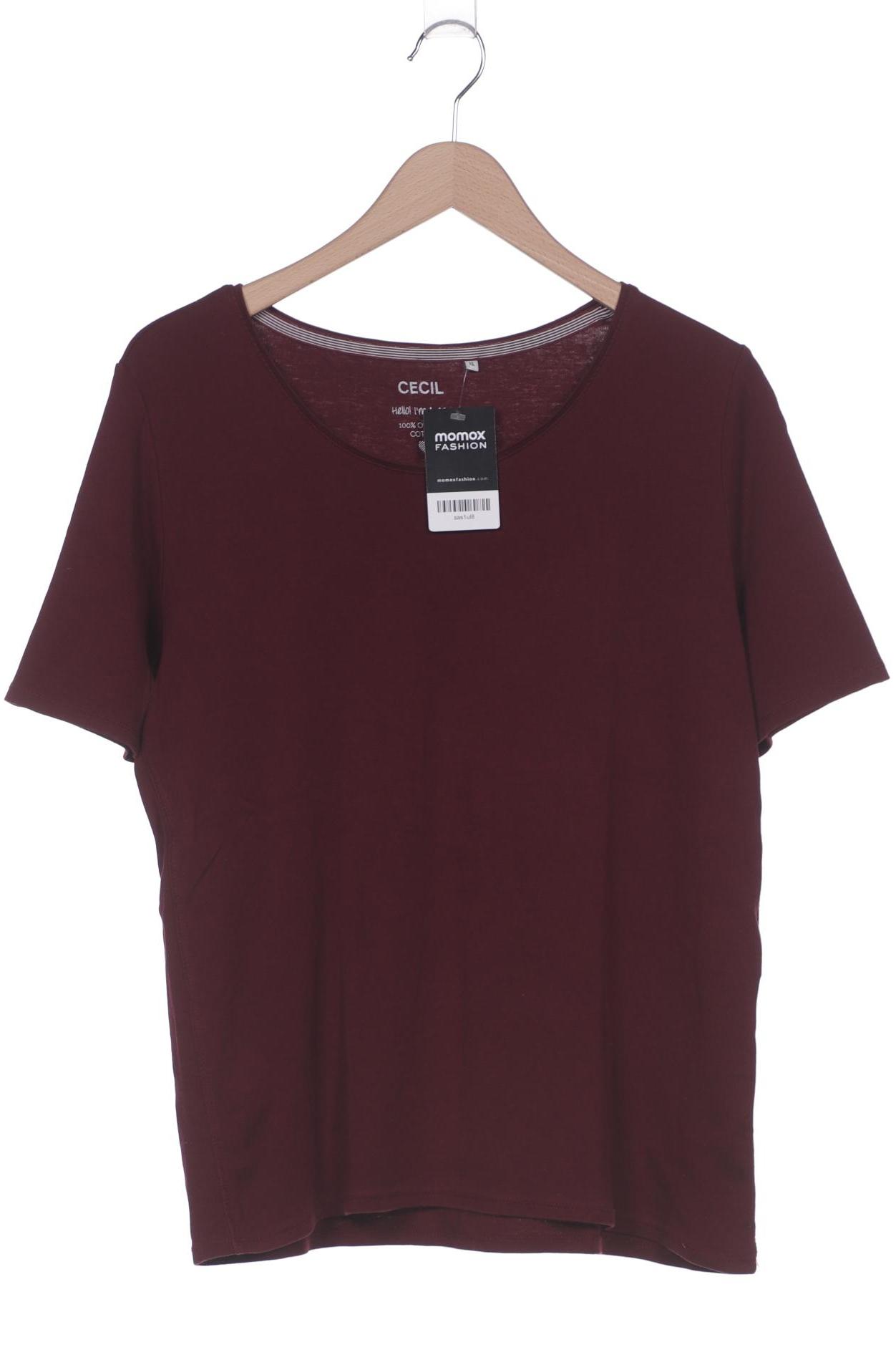 

Cecil Damen T-Shirt, bordeaux, Gr. 44