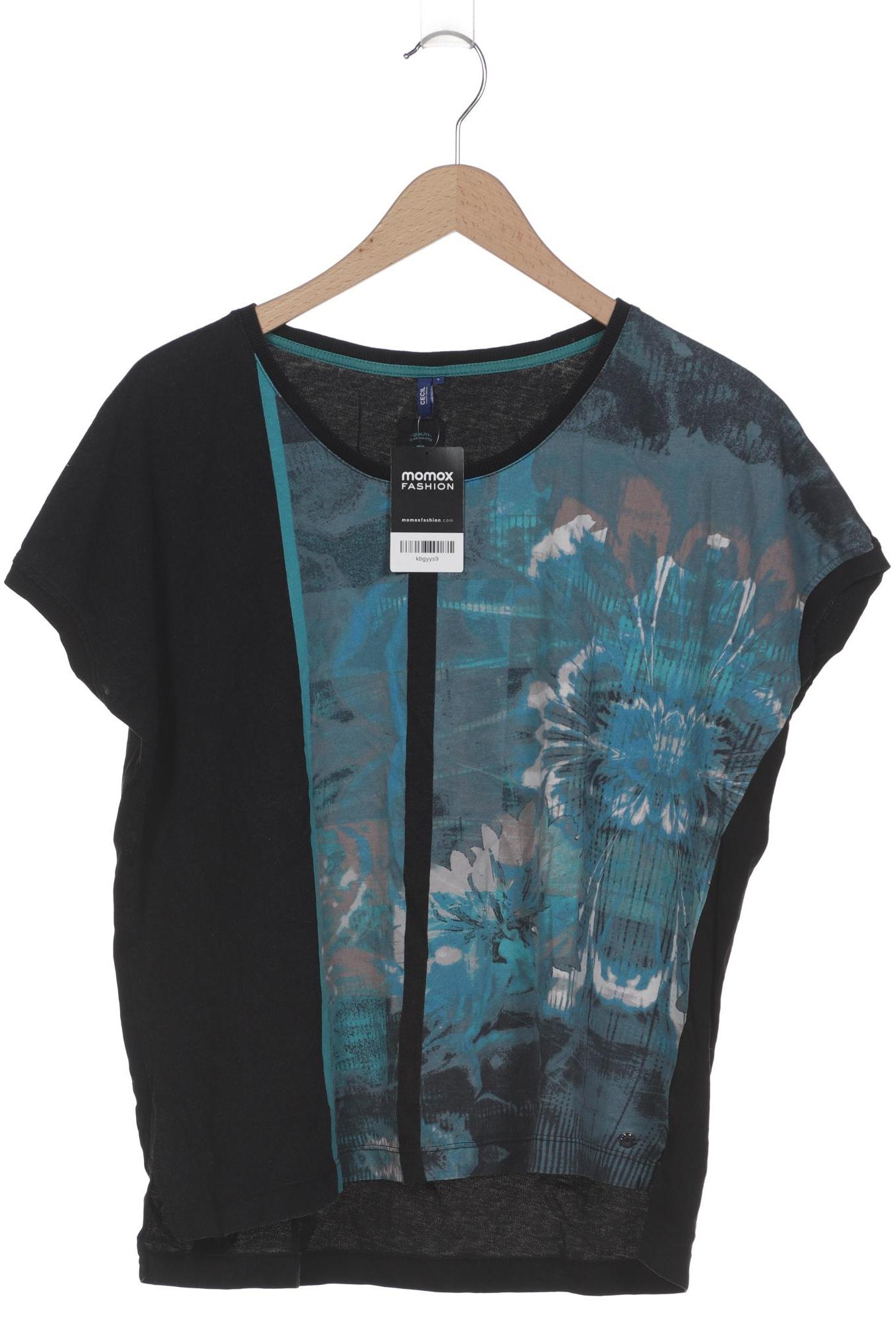 

Cecil Damen T-Shirt, schwarz, Gr. 42