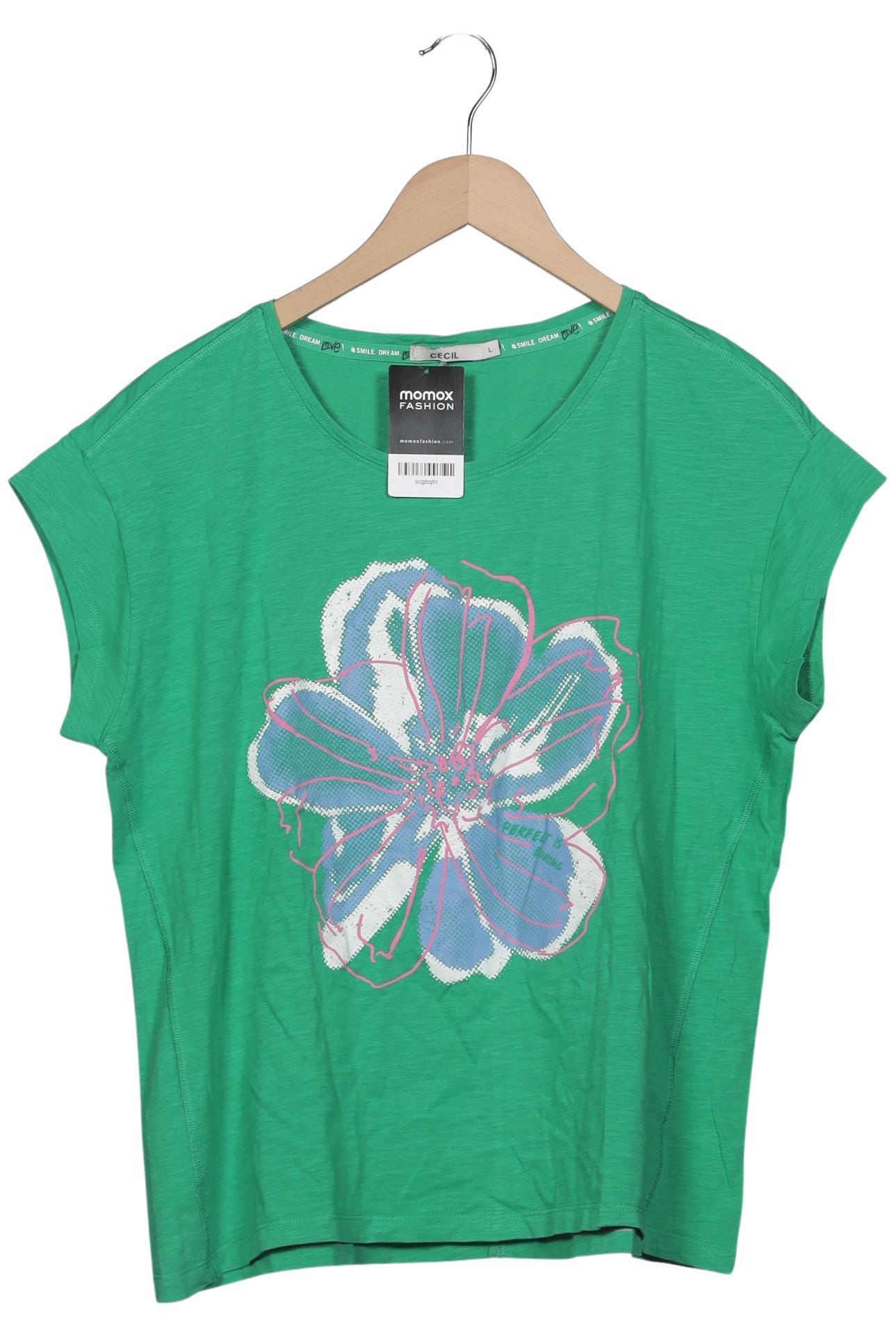 

Cecil Damen T-Shirt, grün, Gr. 42